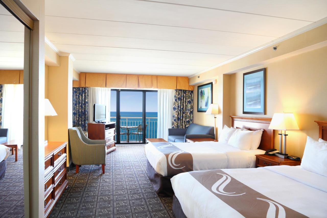 Efficiency Oceanfront 2 Queen Beds & Sofa Bed Interior Entrance Non Smoking