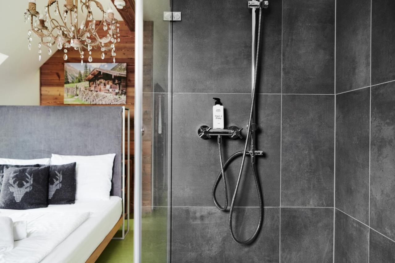 Studio glass shower
