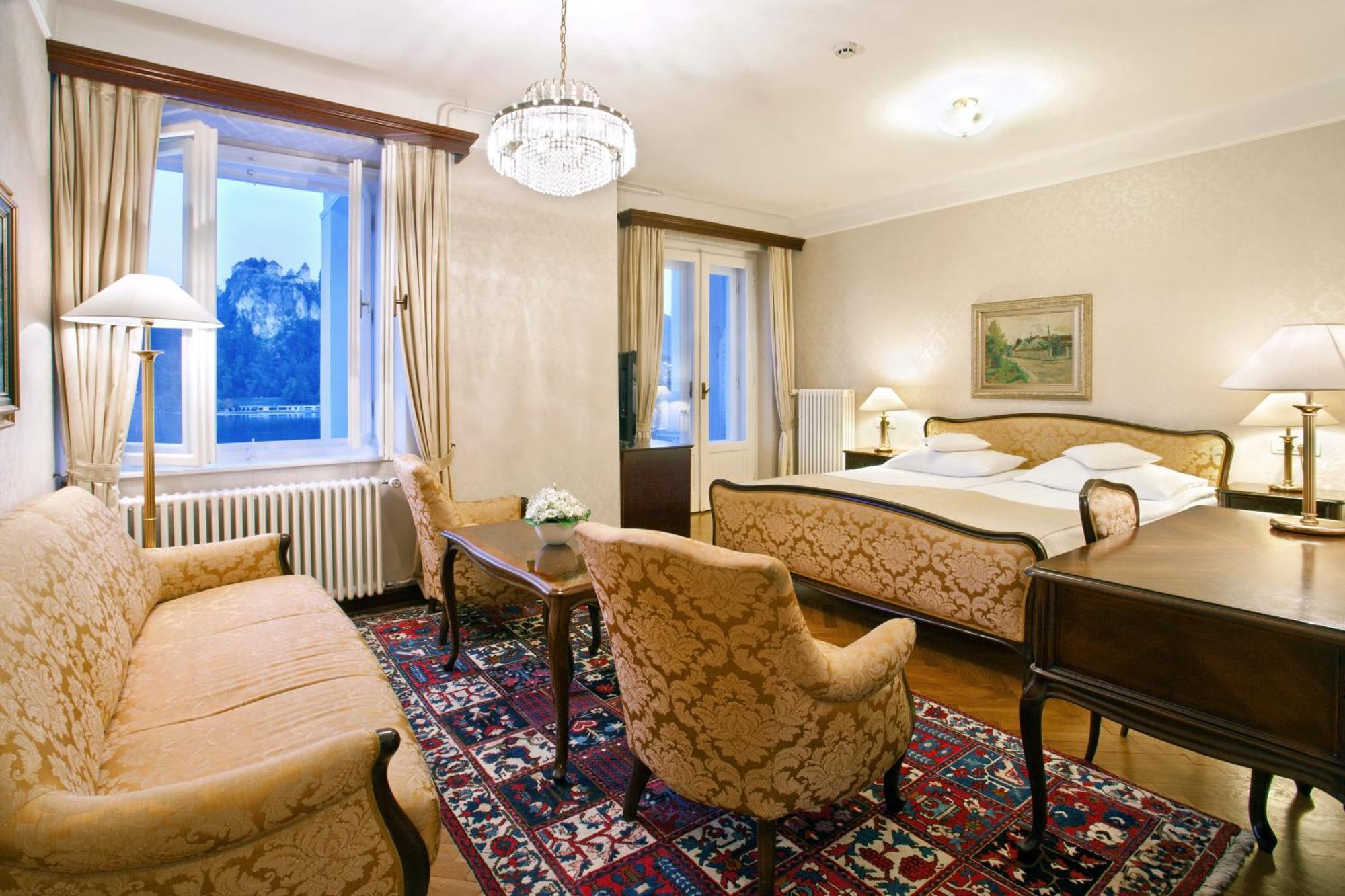 Suite mit Balkon und Seeblick