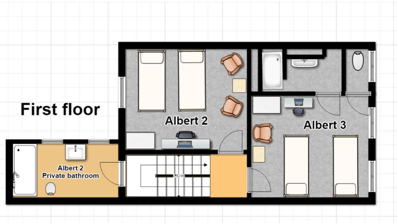 Twin Room Private Bathroom
