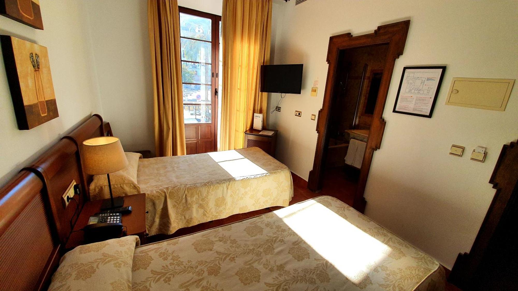 Double exterior room balcony