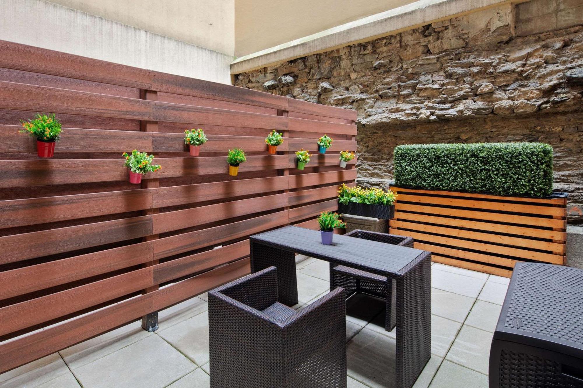 One Double Room Garden View