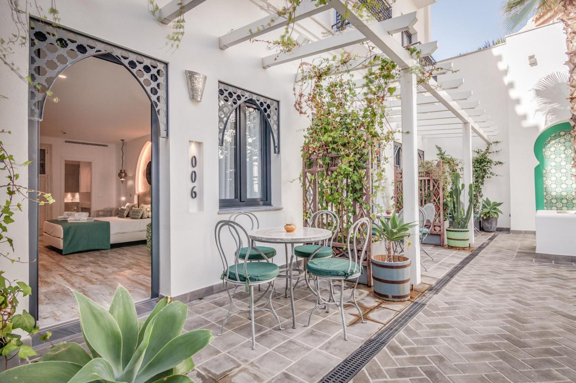 Room terrace patio view