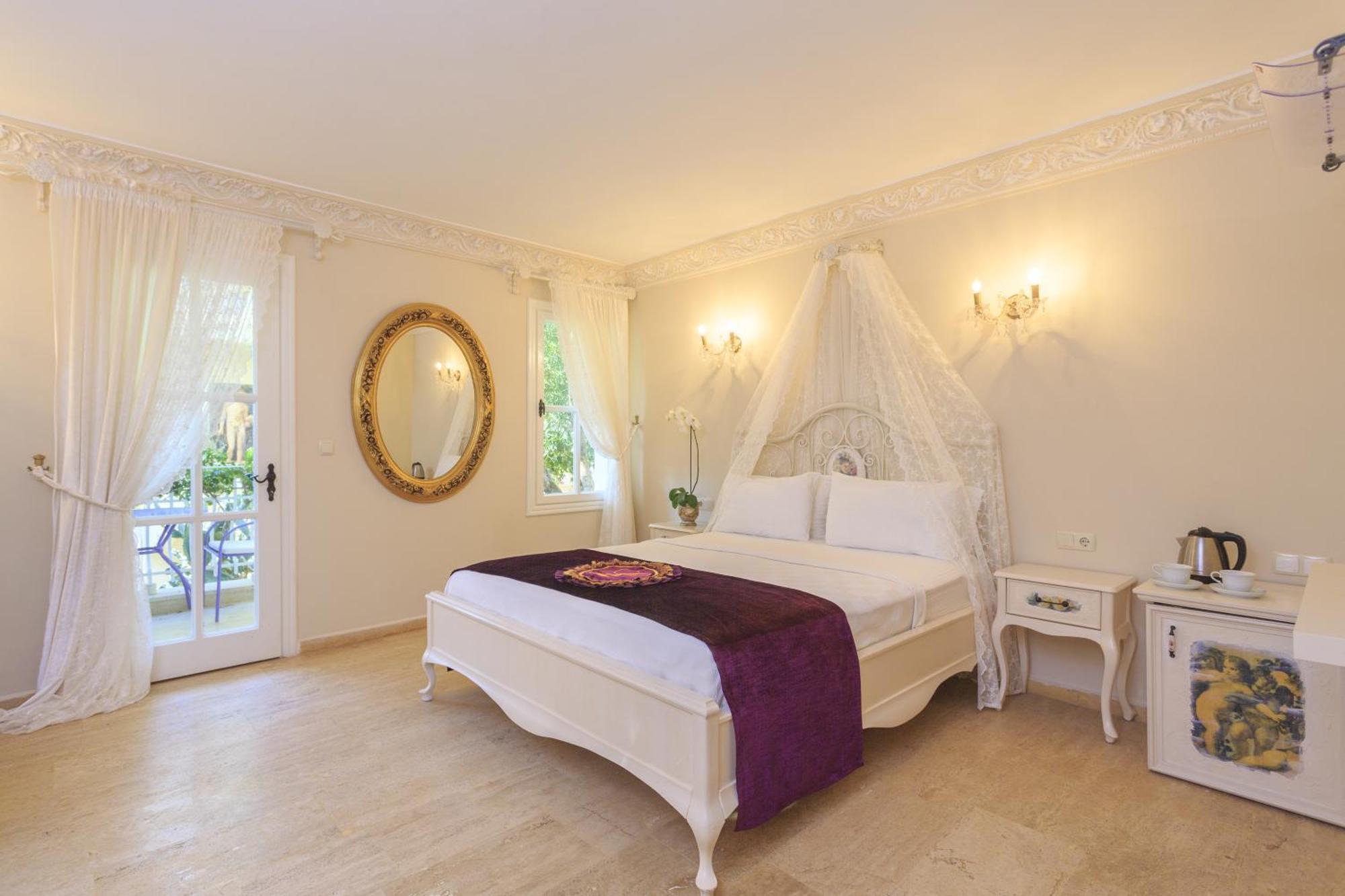 Deluxe Doppelzimmer mit Gartenblick