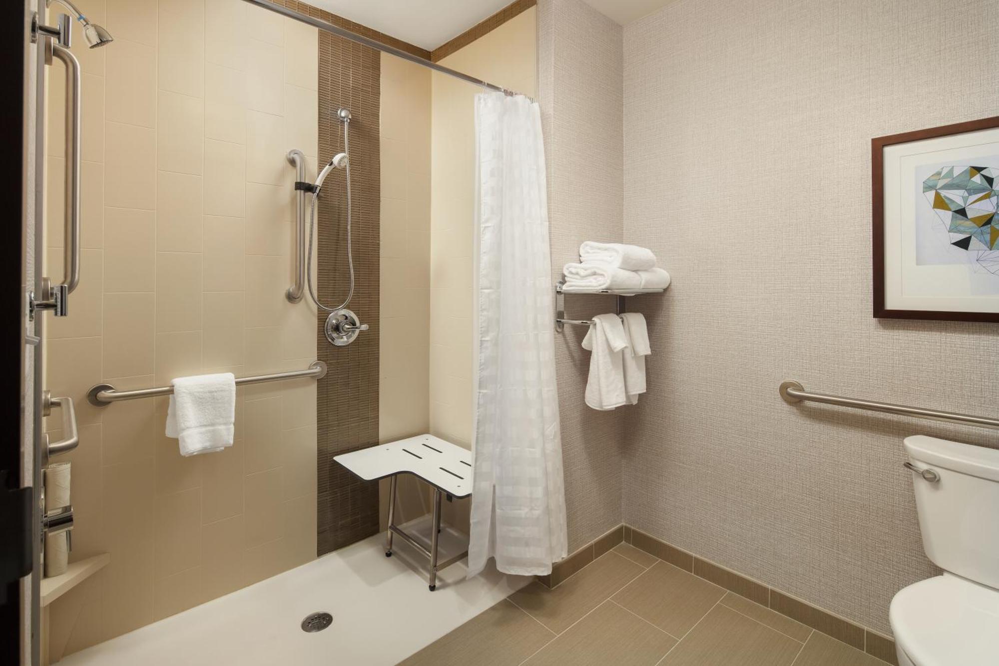 King Room Sofa Bed Accessible Tub Disability Access