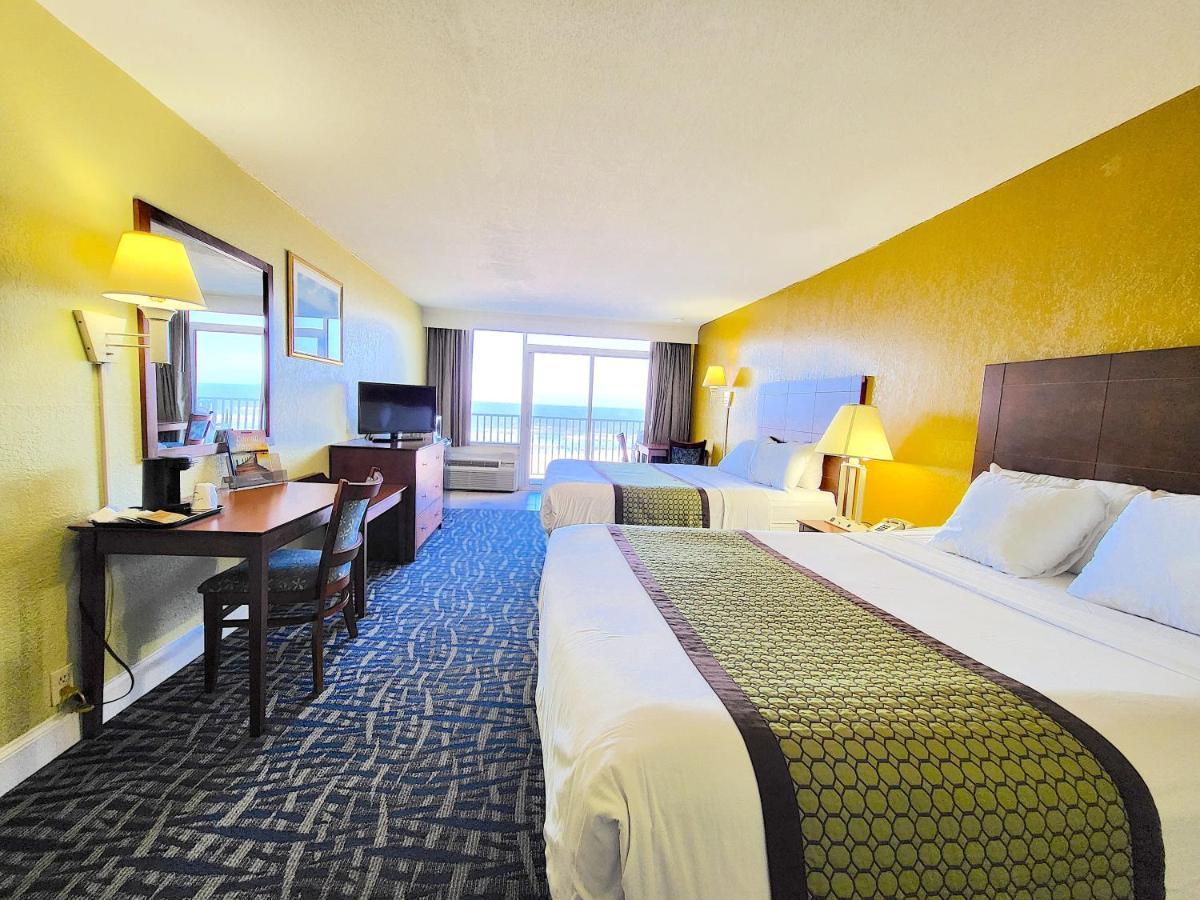 Standard Room Two Queen Beds Oceanfront Balcony