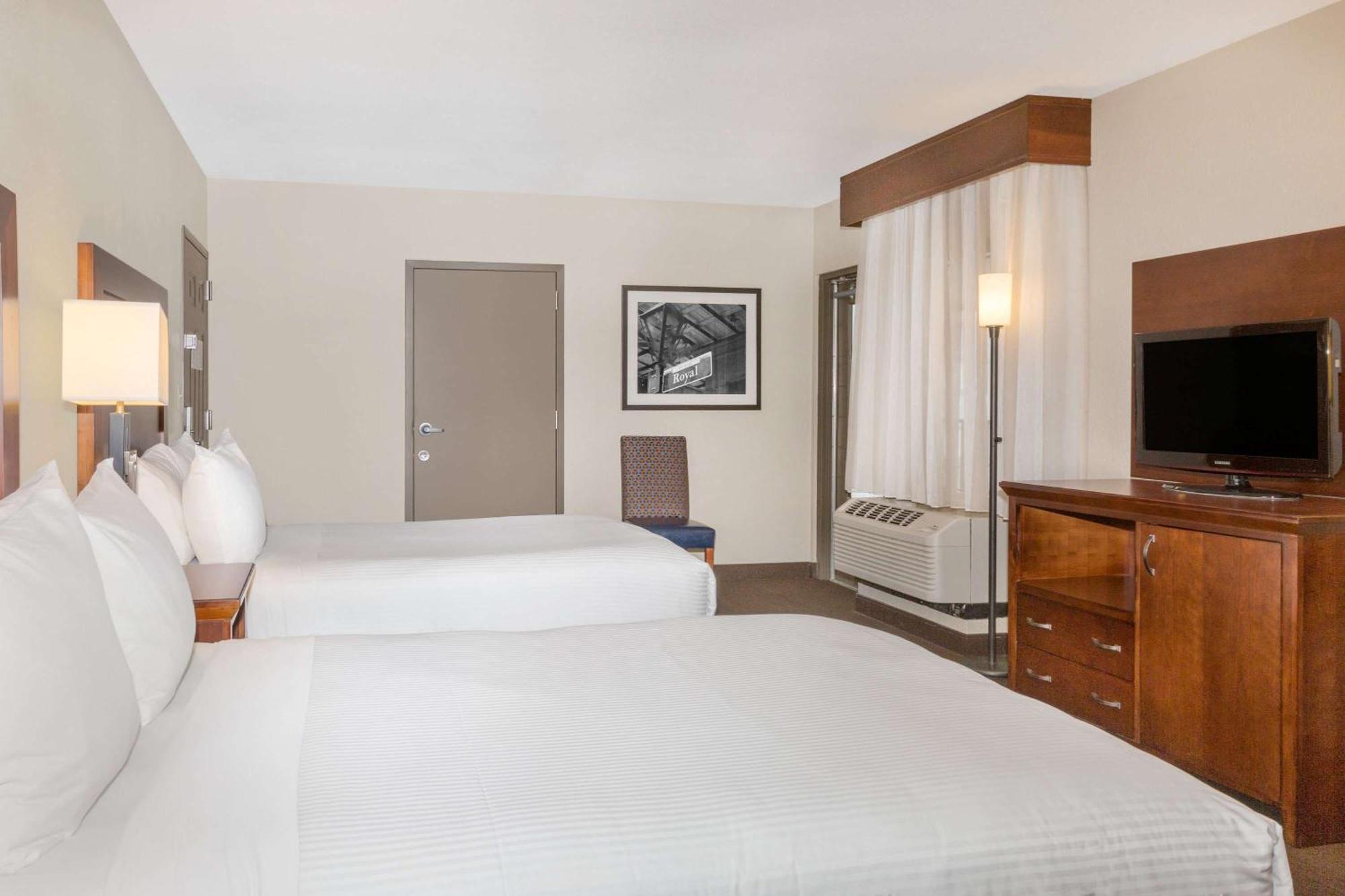 Double Room Two Double Beds Mobility Access or Non-Smoking