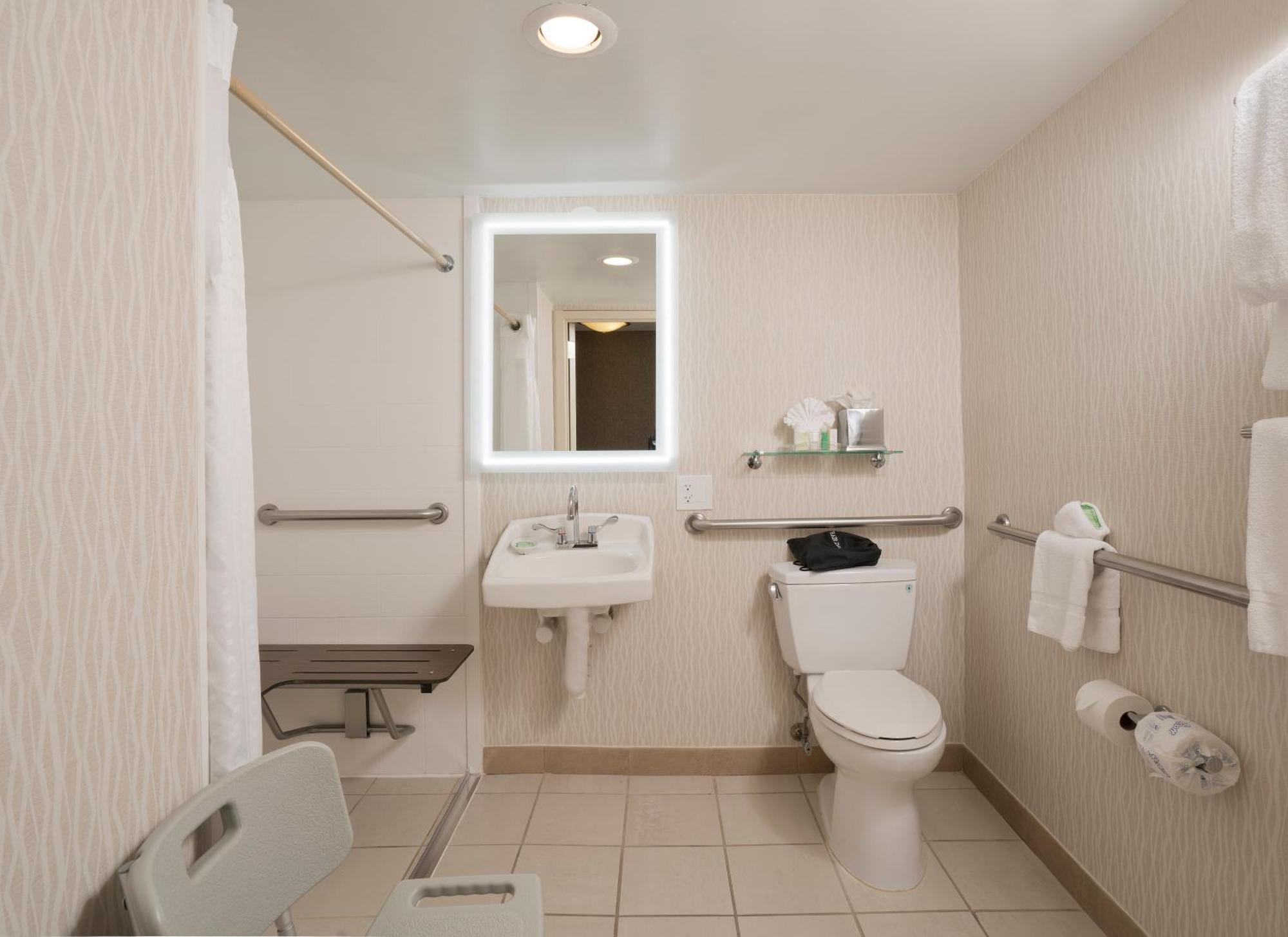King Room Hearing Accessible Roll Shower