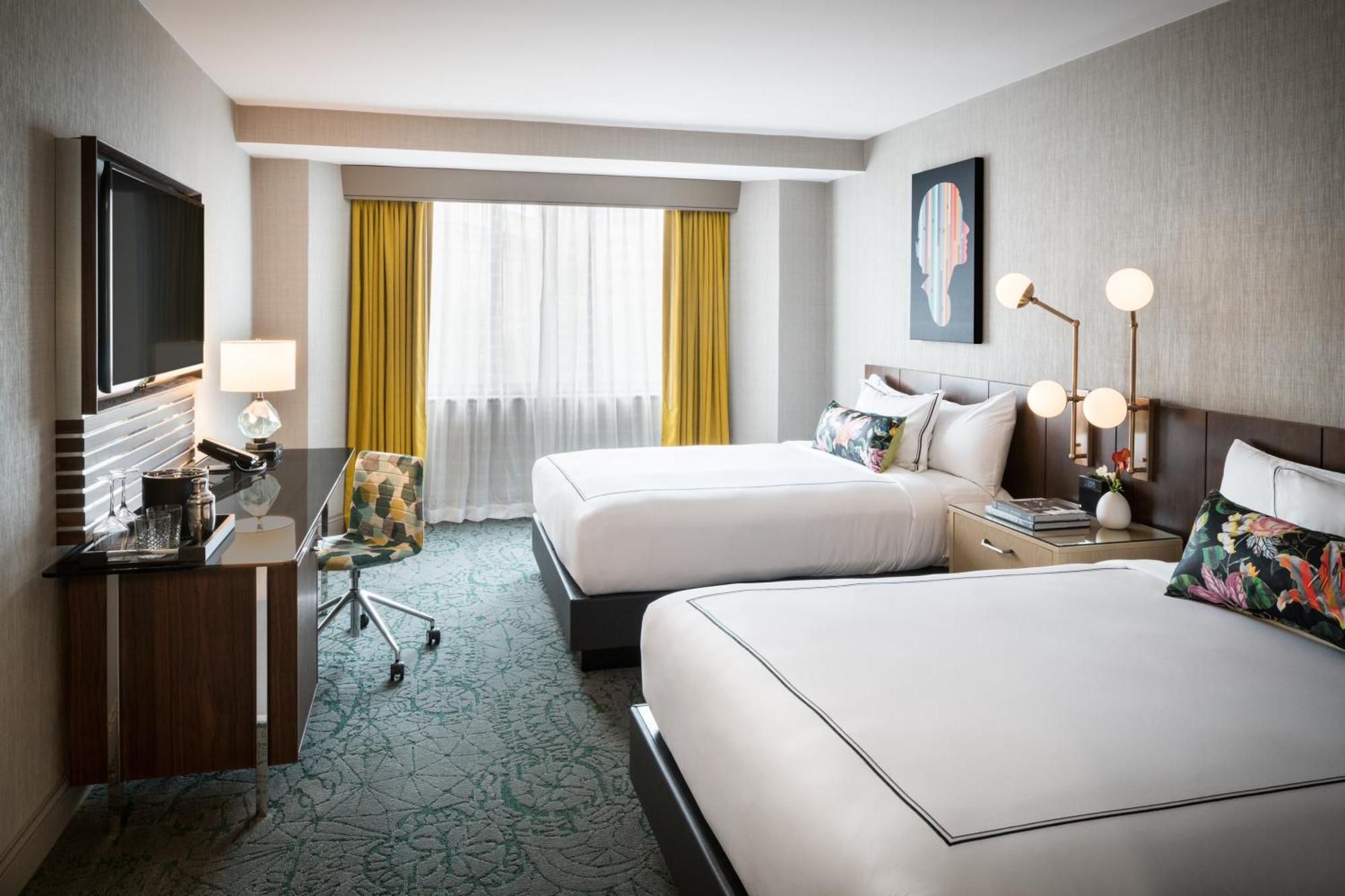 Two Queen Beds Hearing Accessible