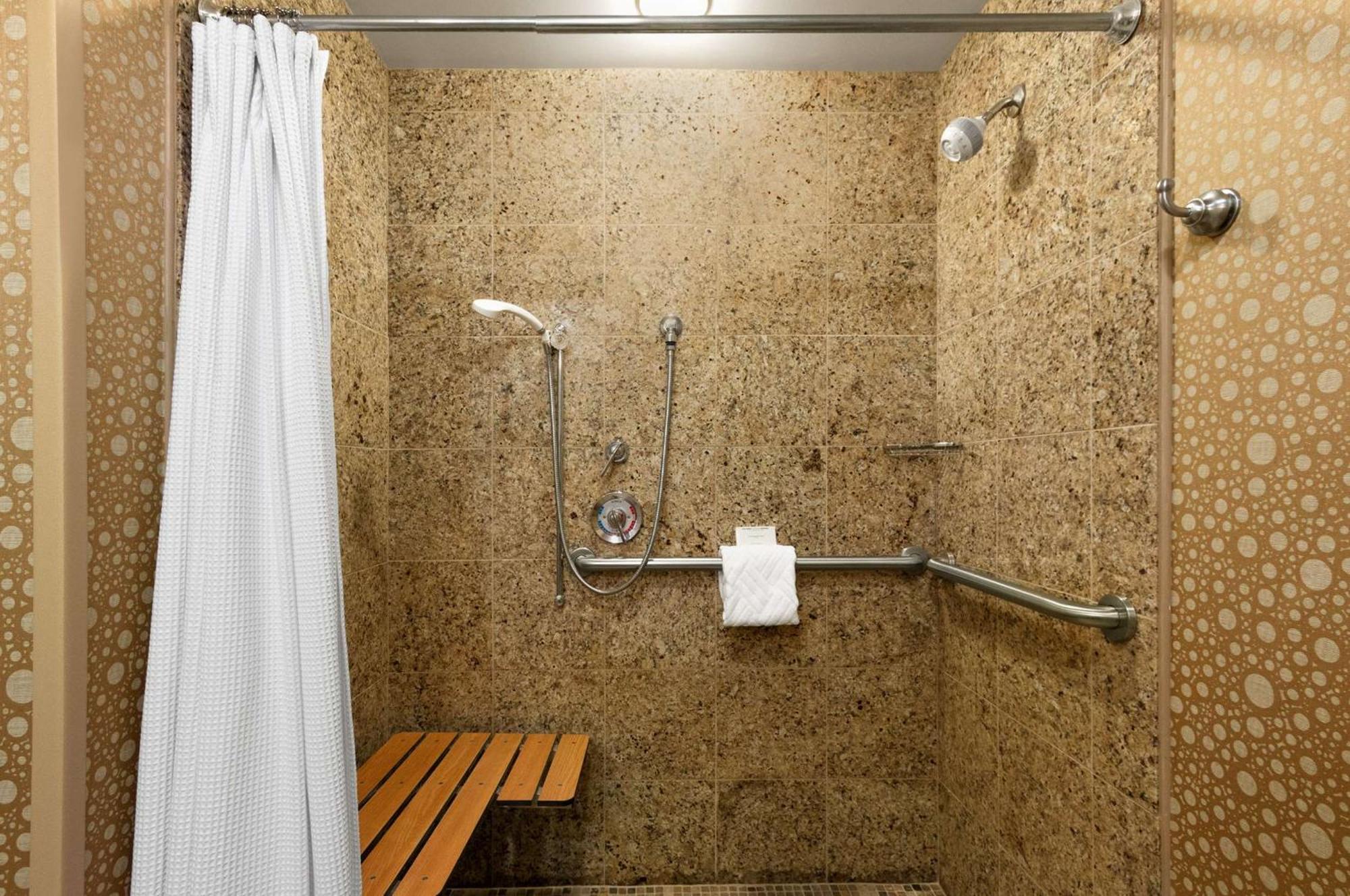 King Room with Roll-In Shower - Mobility Access
