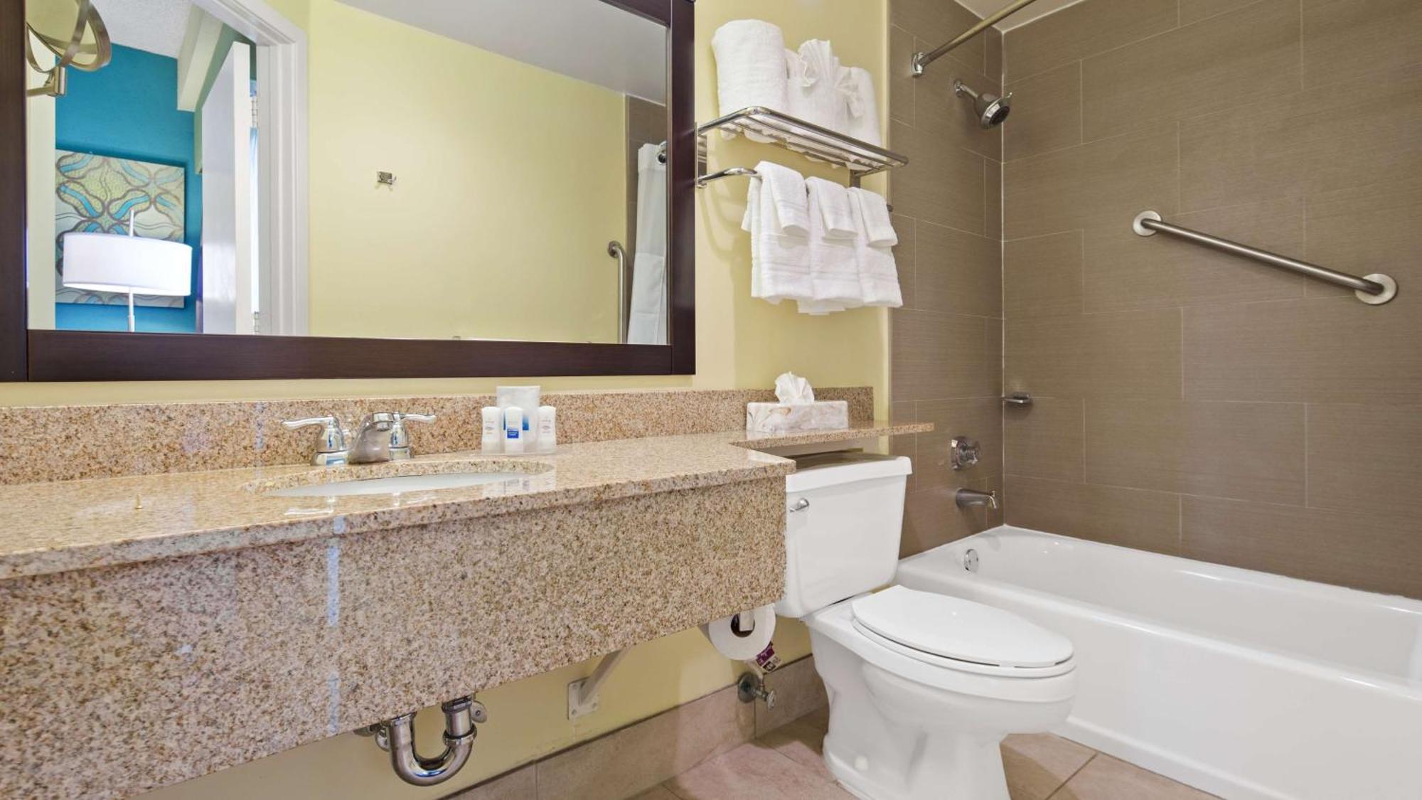 King Suite Roll Shower Mobility Access