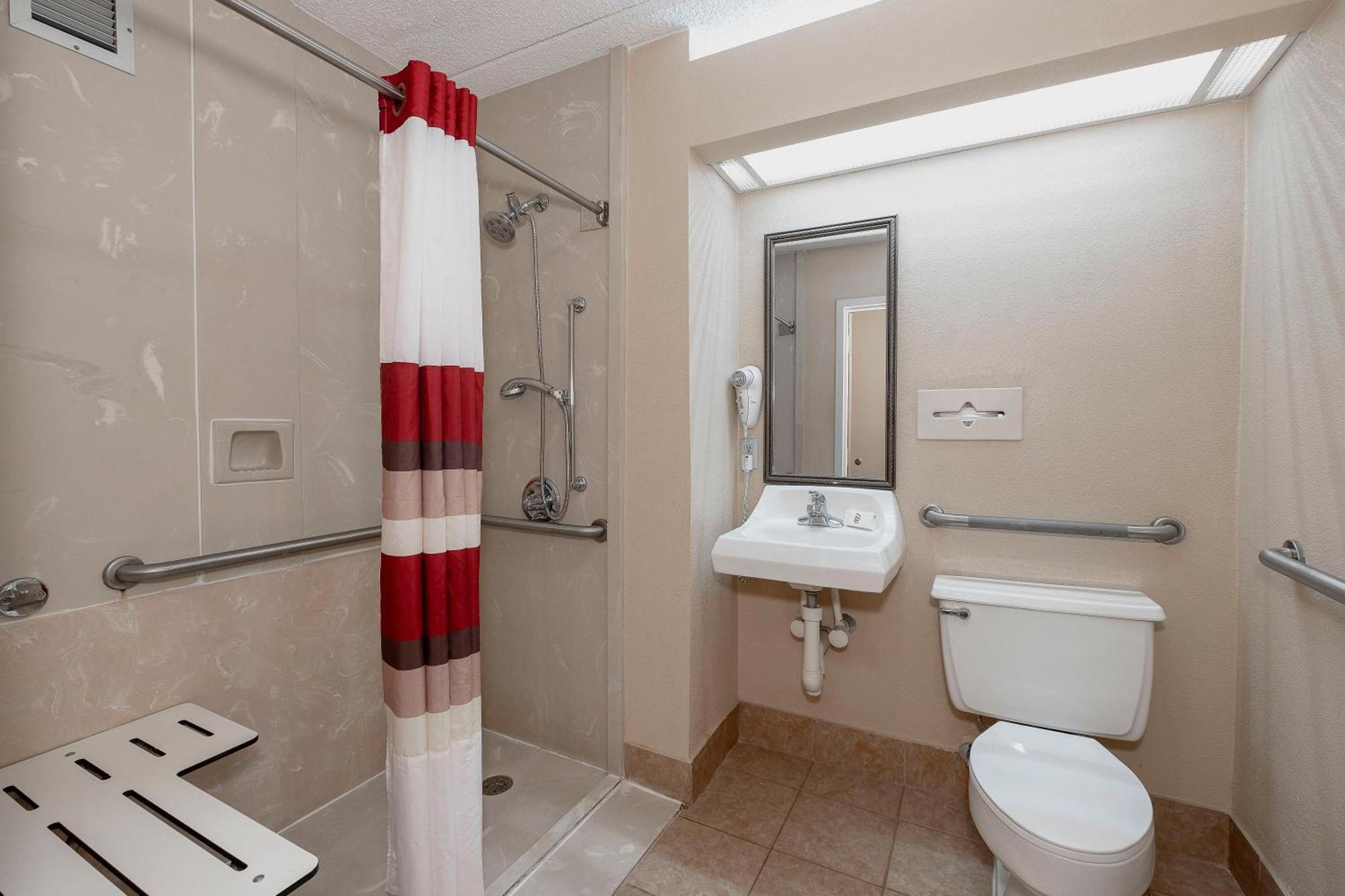 Deluxe Room Two Queen Beds Disability Access Roll Shower Non-Smoking