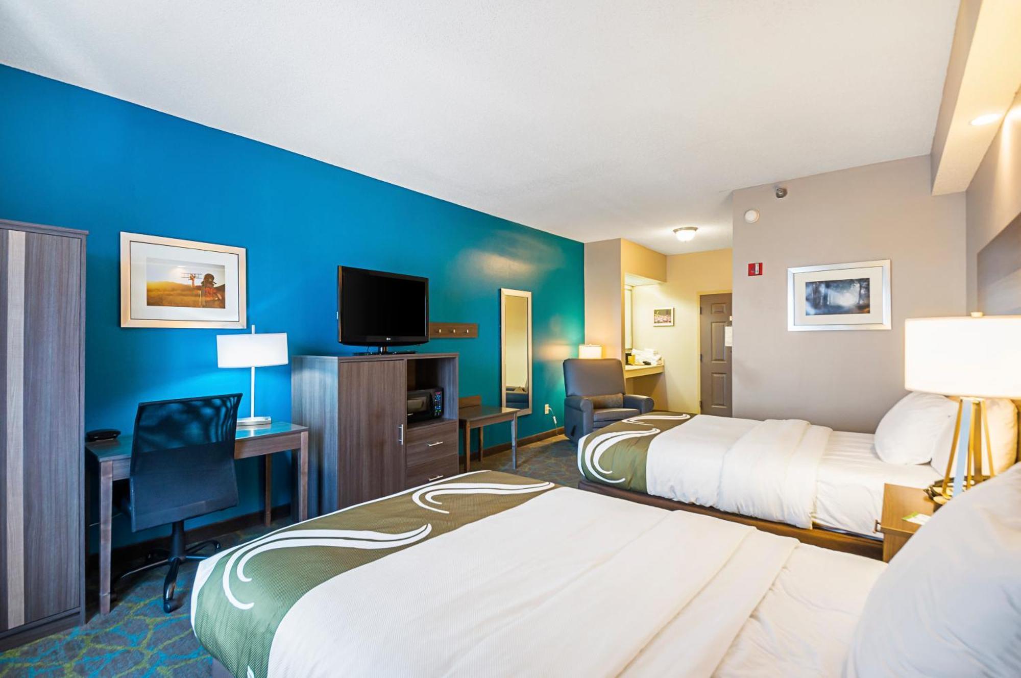 Double Room Two Double Beds Accessible or Non-Smoking