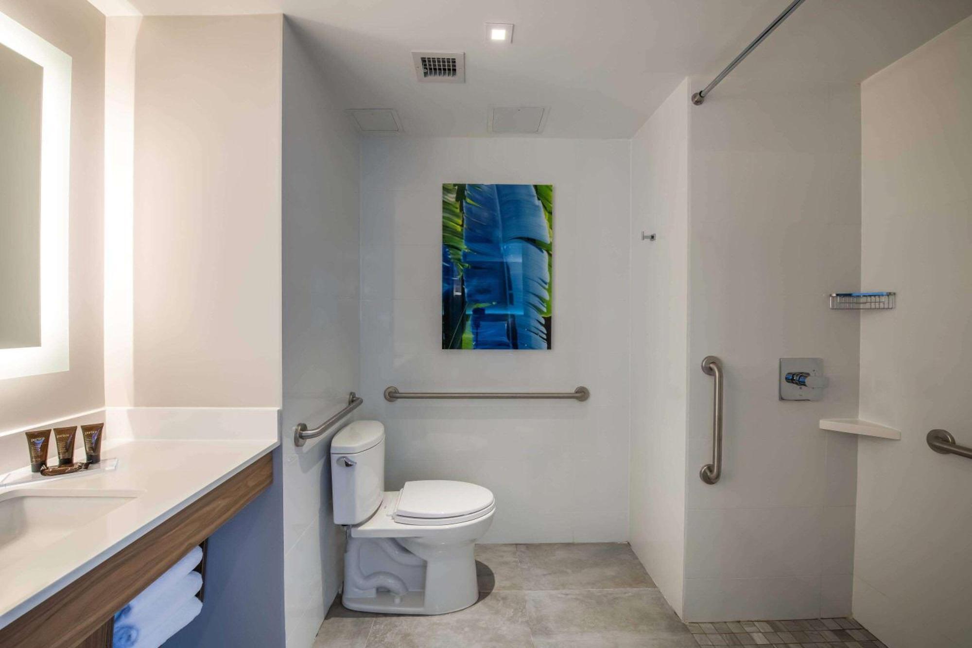 King Room Roll Shower Mobility or Hearing Accessible Non-Smoking