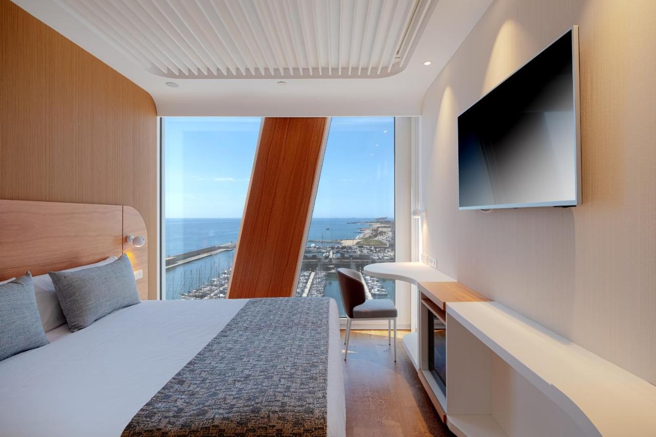 Habitación Doble Estándar con acceso al spa y vistas al mar