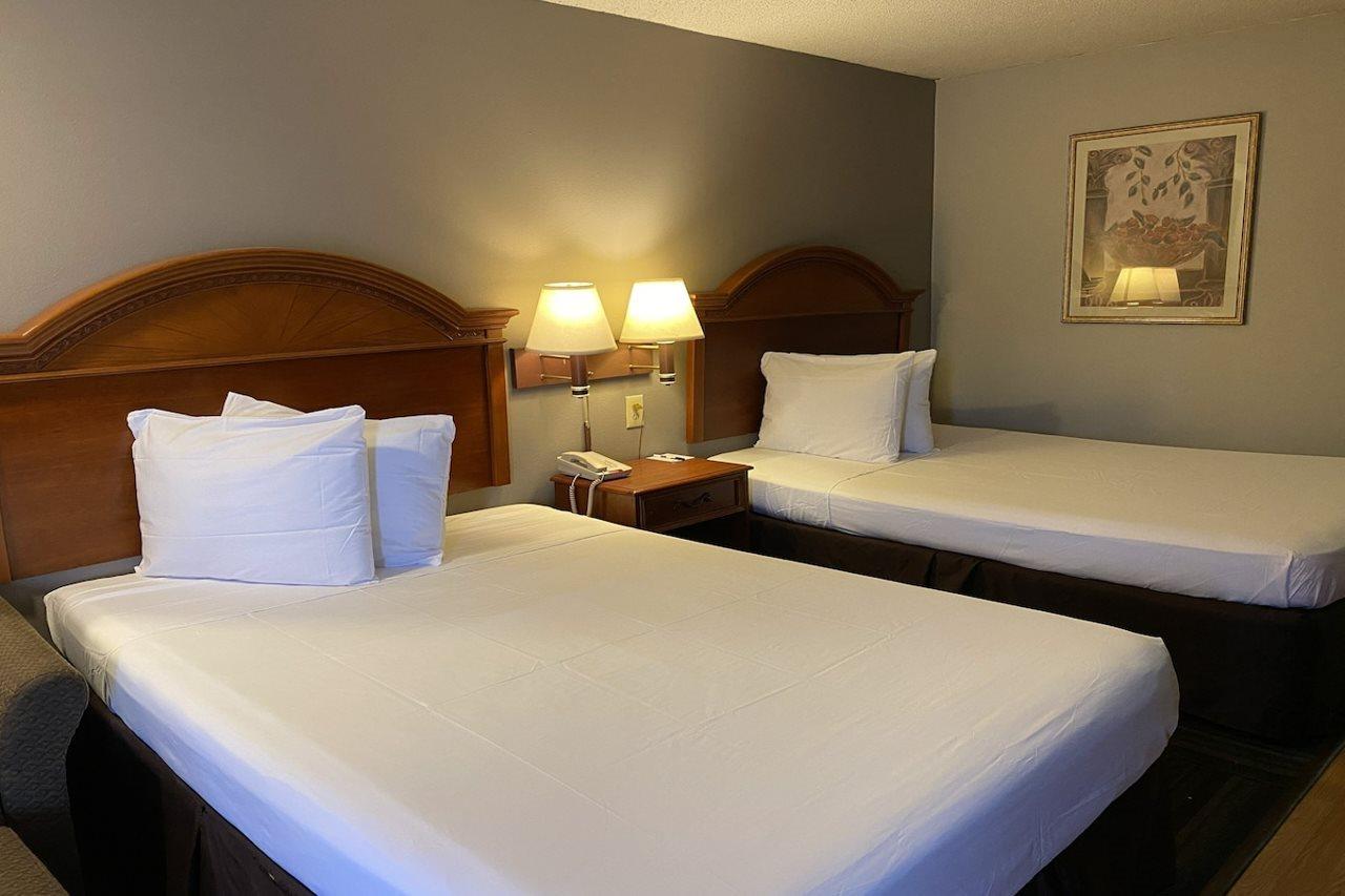 Double Room Two Double Beds Mobility Access or Non-Smoking