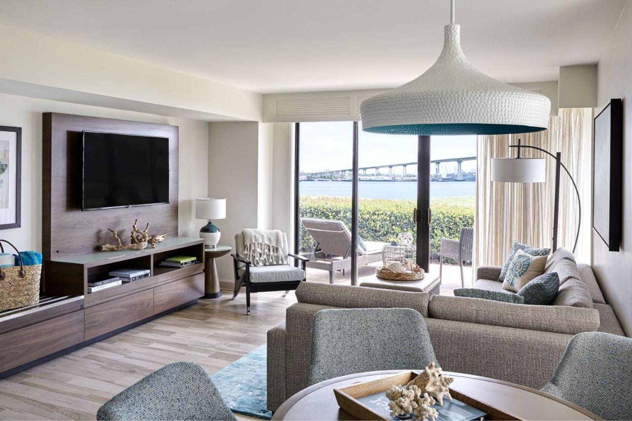 Cottage mit 1 Schlafzimmer, 1 Kingsize-Bett, Schlafsofa und Blick auf die Bucht
