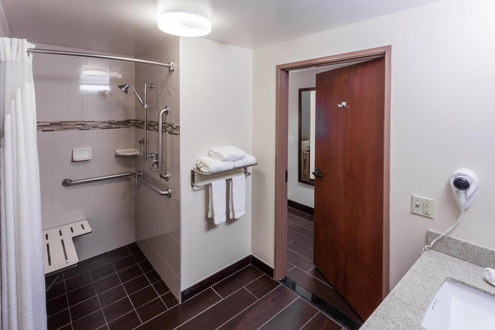 King Room Hearing Accessible Roll Shower Non-Smoking