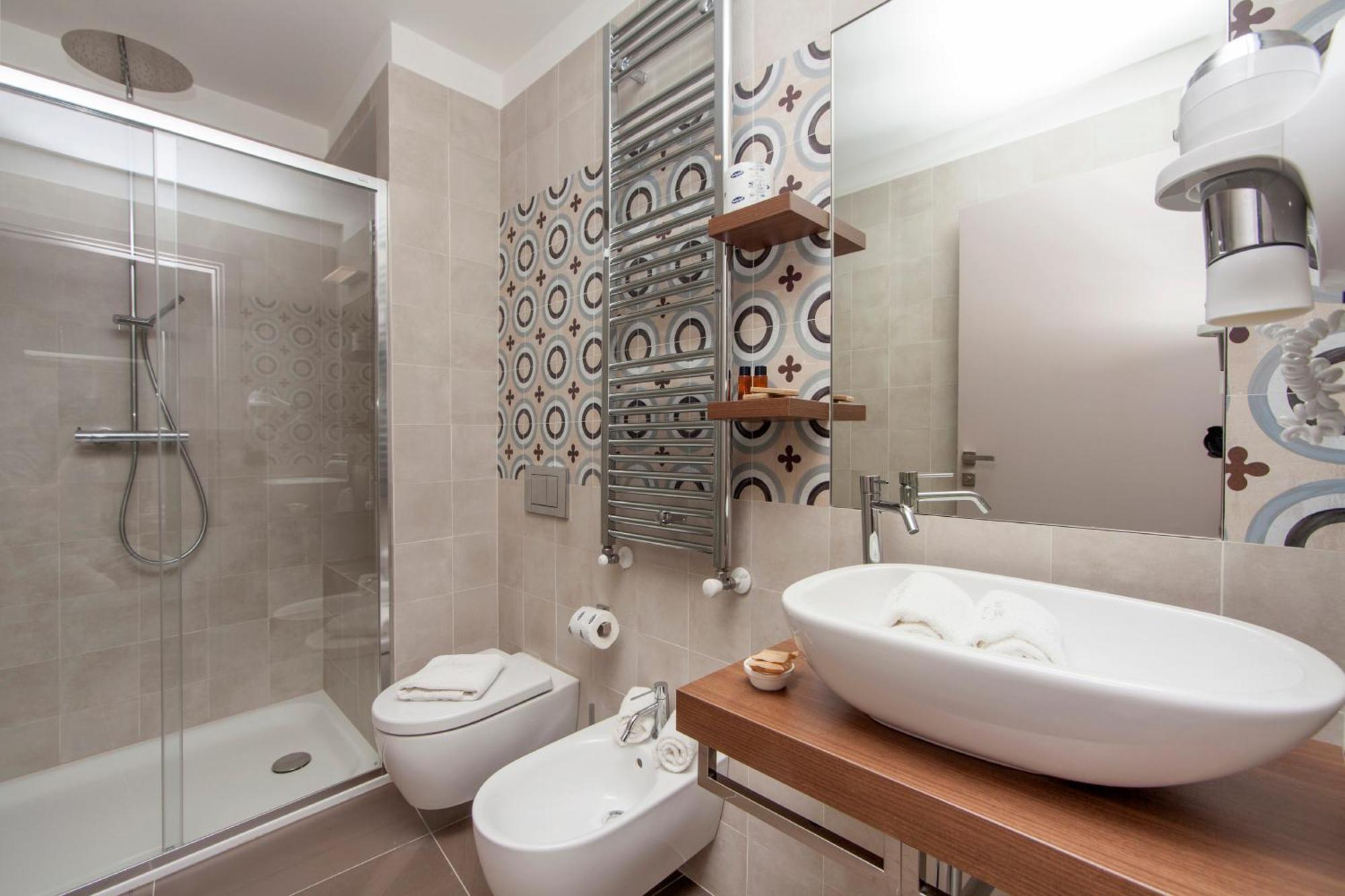 Double or twin room garden entrance