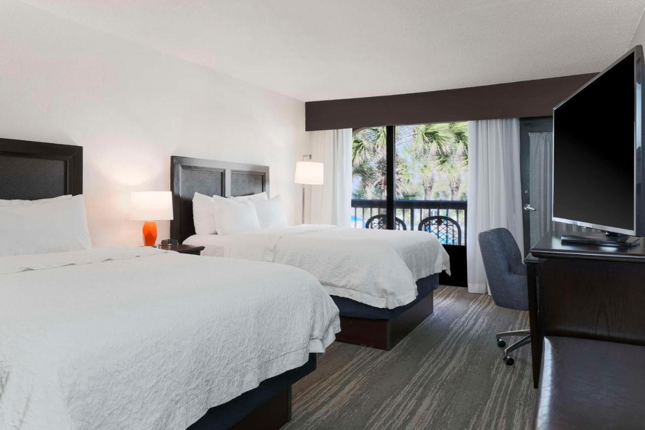 Queen Room with Two Queen Beds - Pool View/Private Patio