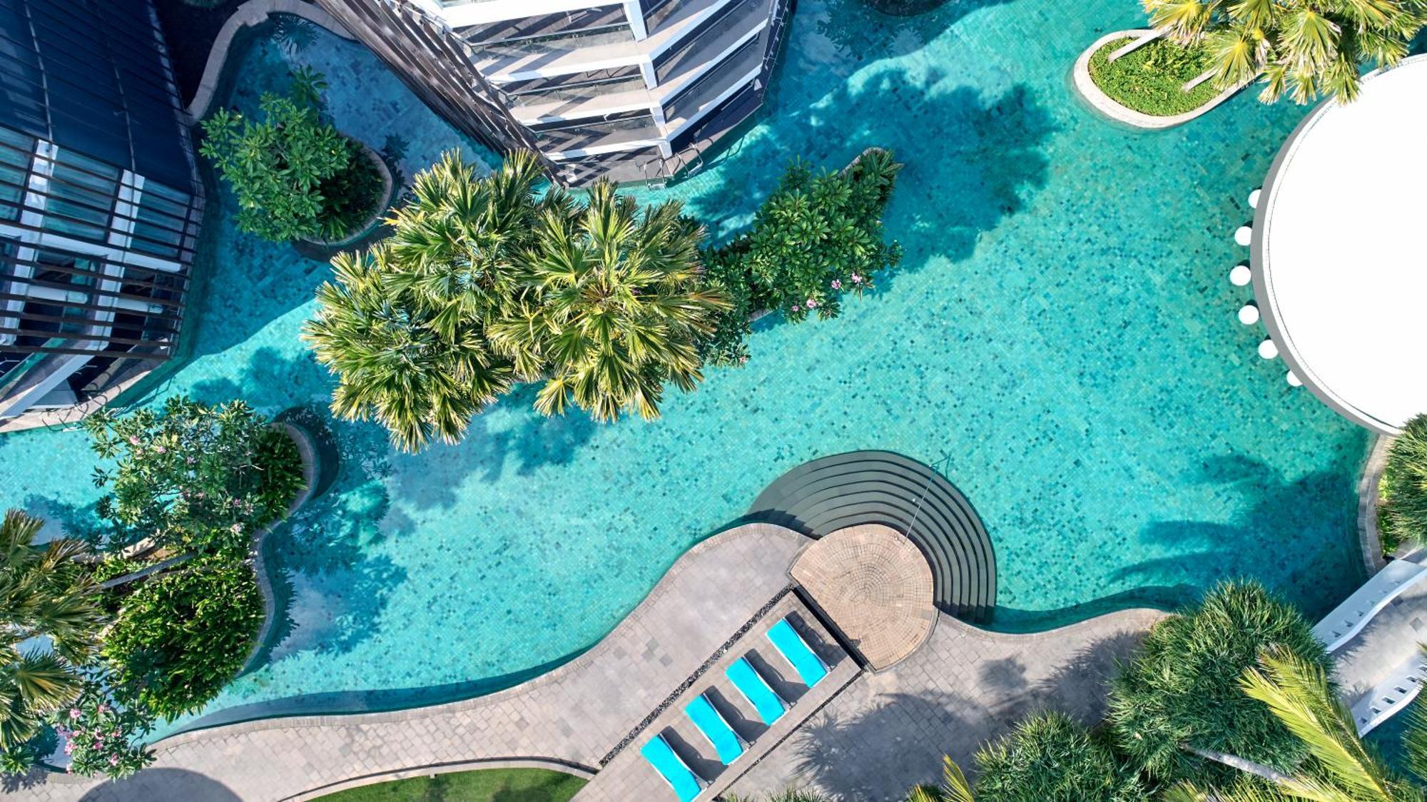Aqua Studio Suite Twin Bed Lagoon View Resort Activities Kids Club Access & 2 Minutes Walk To Jimbaran Beach,1546404148:JPEG