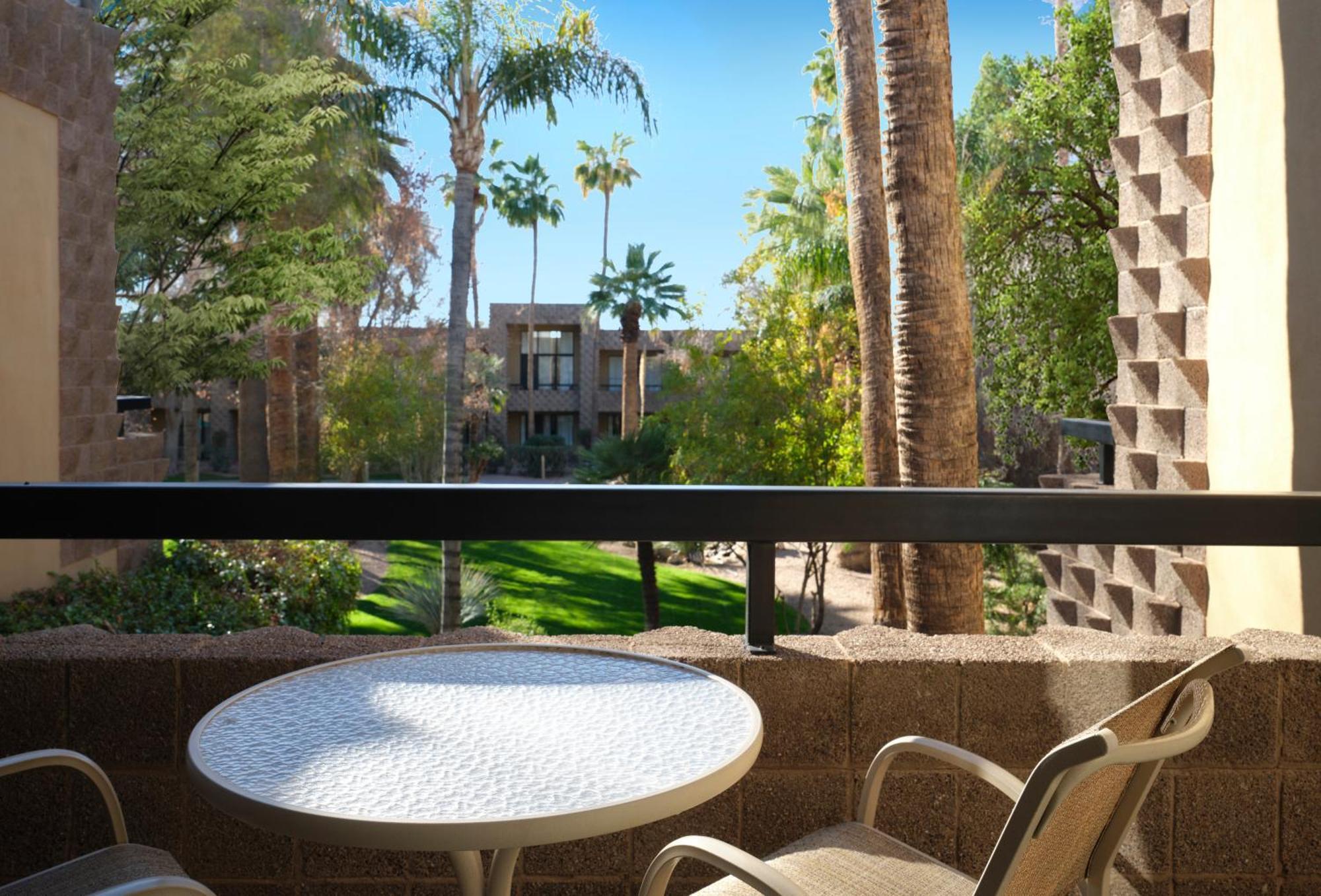 King Room Patio or Balcony Courtyard View