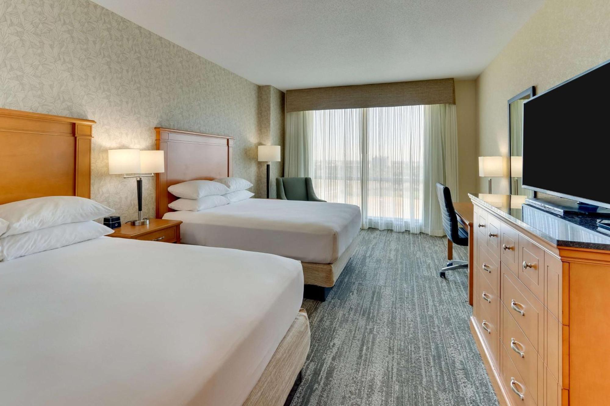 Deluxe Queen Room Two Queen Beds Accessible Roll Shower