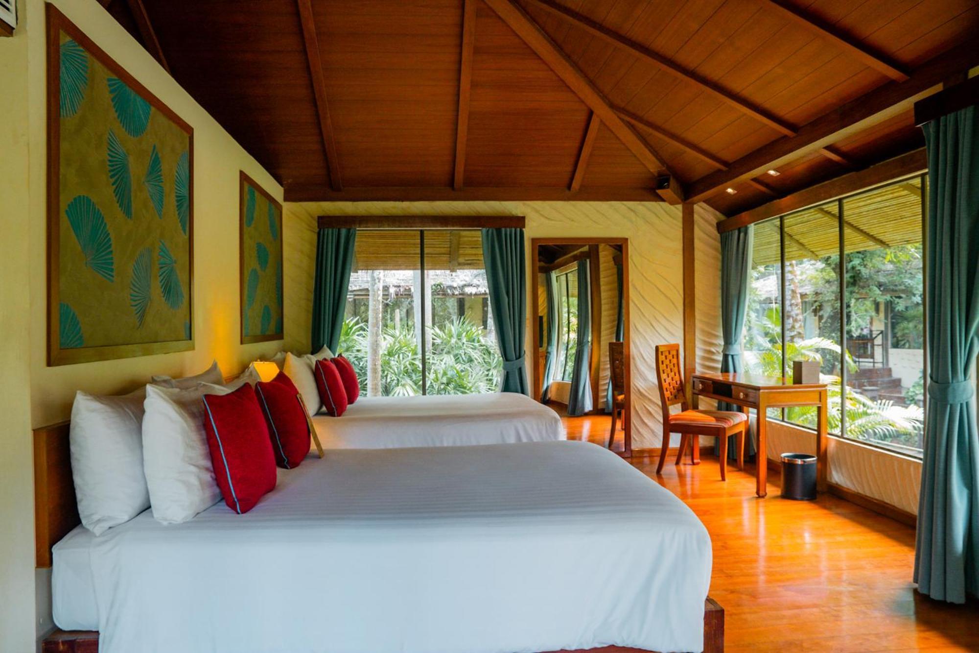 Premium Deluxe Cabana Garden View Double Double