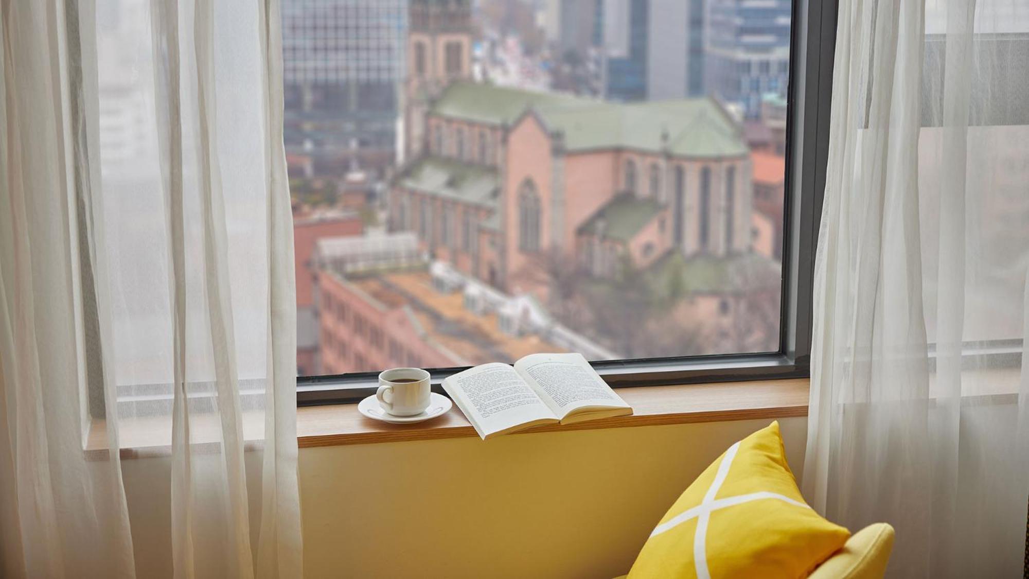 Superior Double Room Myeongdong Catholic Church View