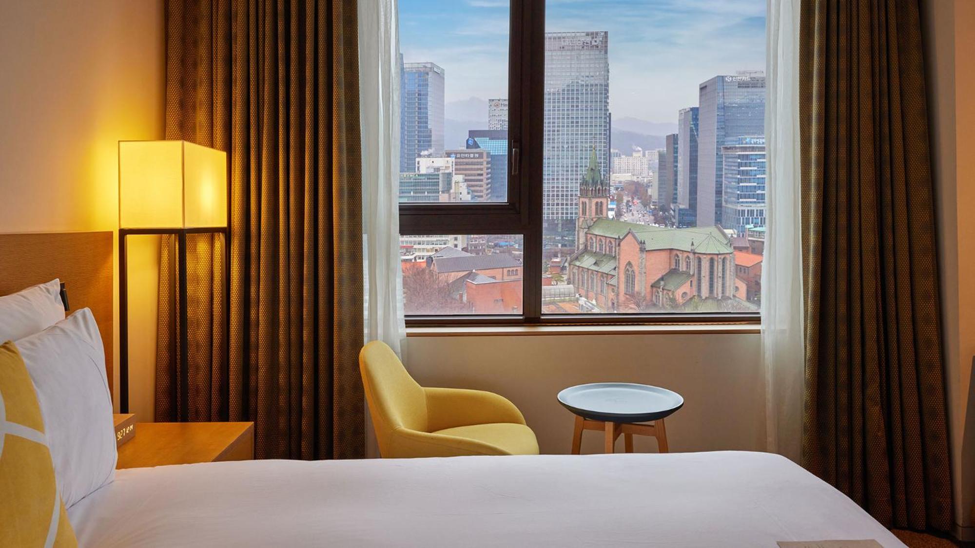 Superior Double Room Myeongdong Catholic Church View