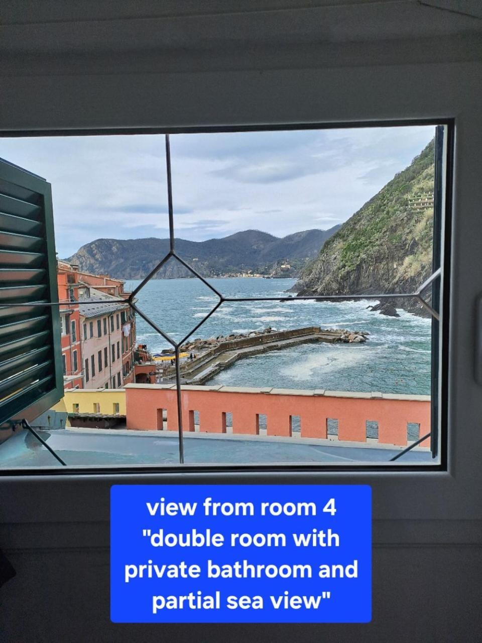 Double Room Private Bathroom Partial Sea View