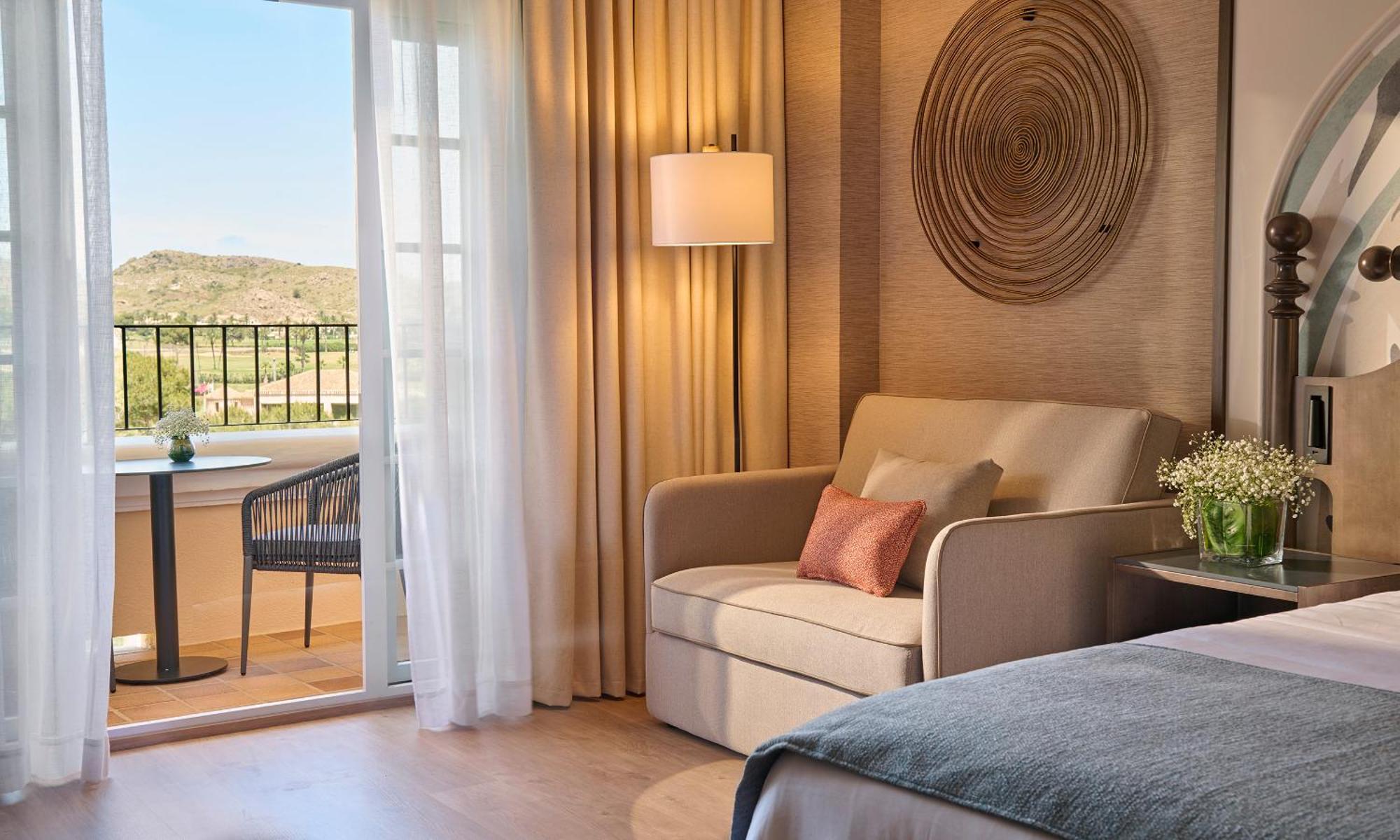 Twin Room Balcony Golf View