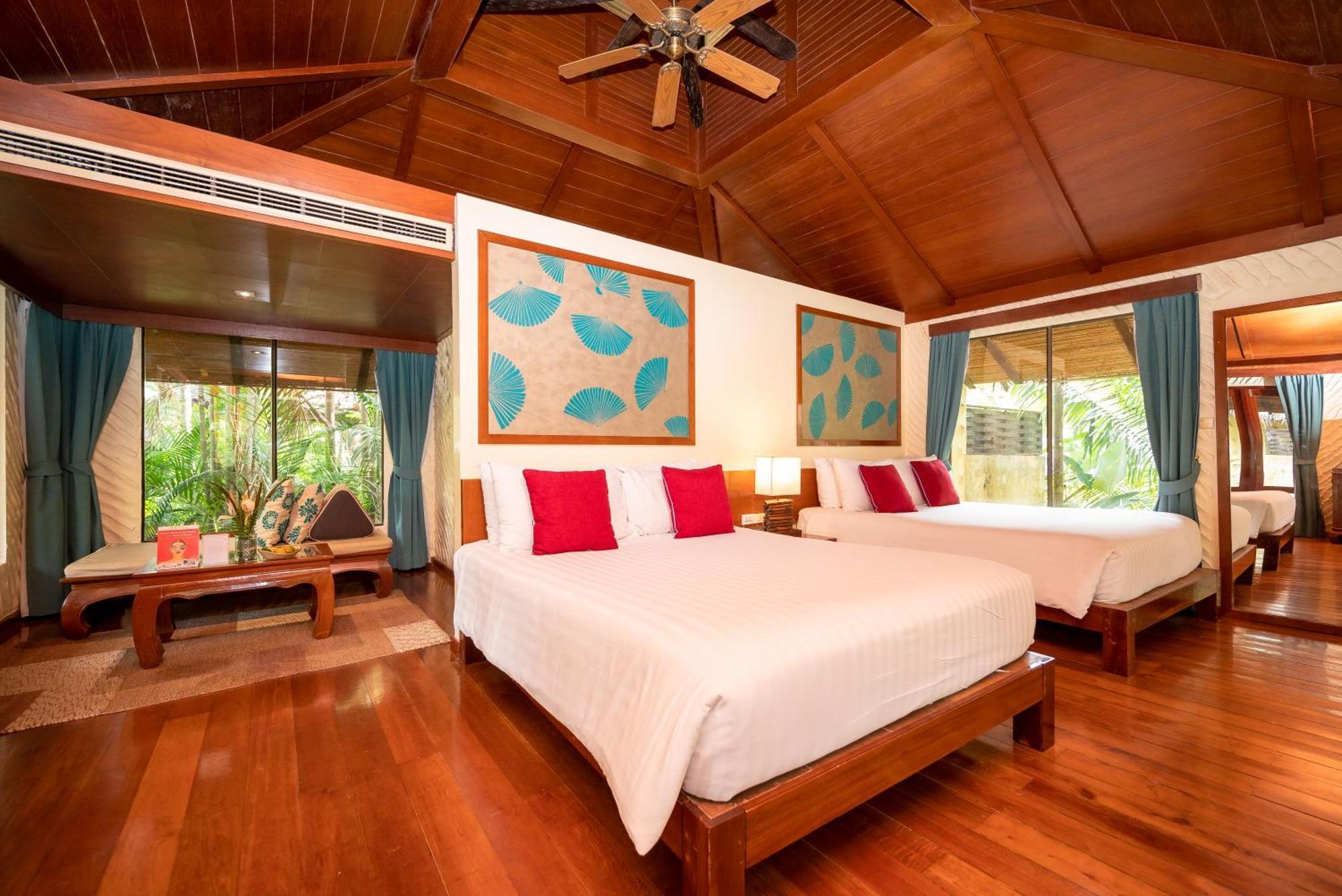 Premium Deluxe Cabana Garden View Double Double