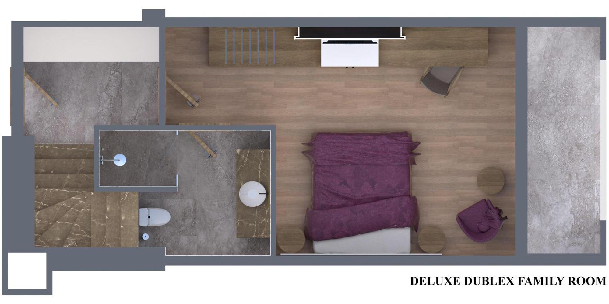 Duplex Quadruple Room