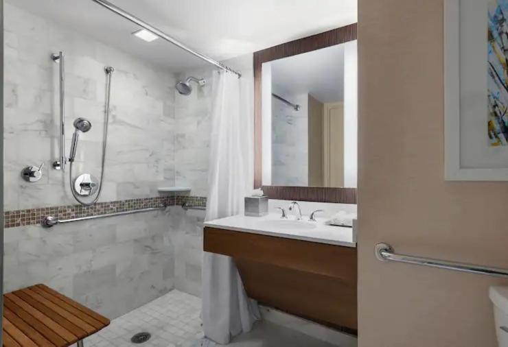 King Room Roll Shower Mobility Access