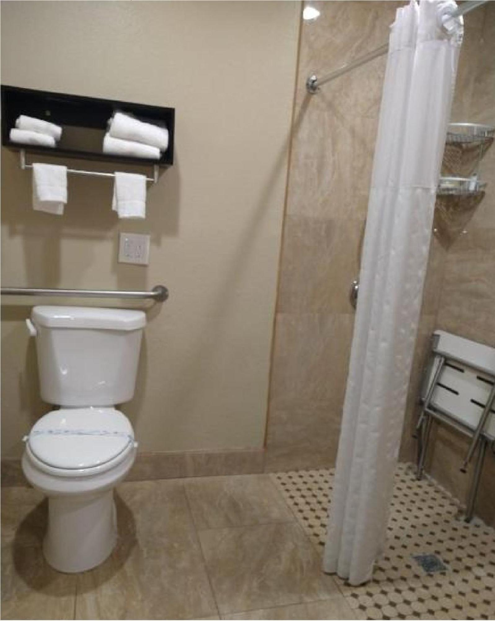 King Room Roll Shower Mobility Access or Non-Smoking