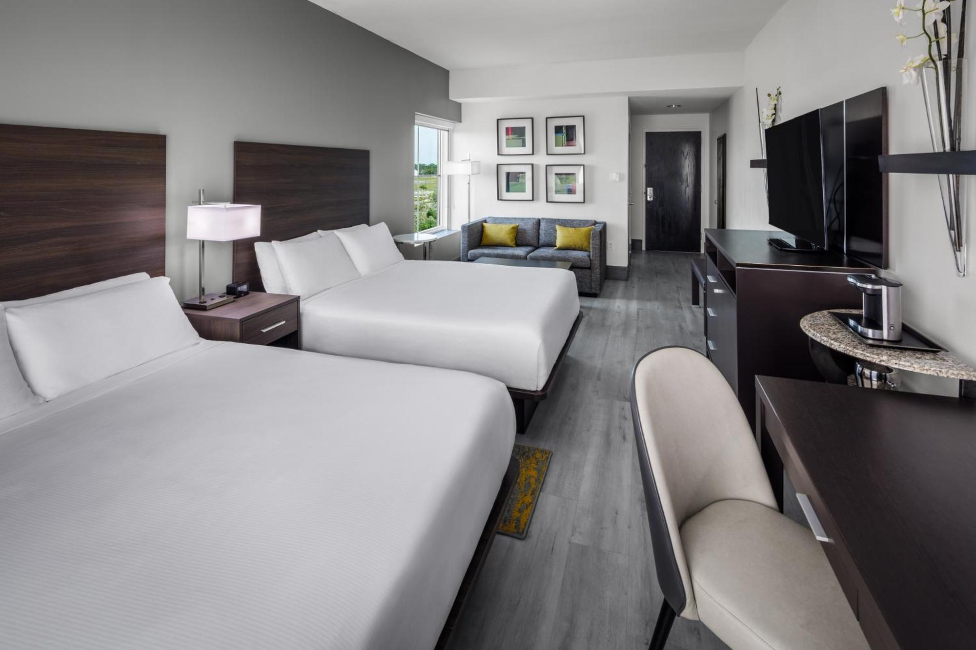 Queen Room with Two Queen Beds and Sofa Bed