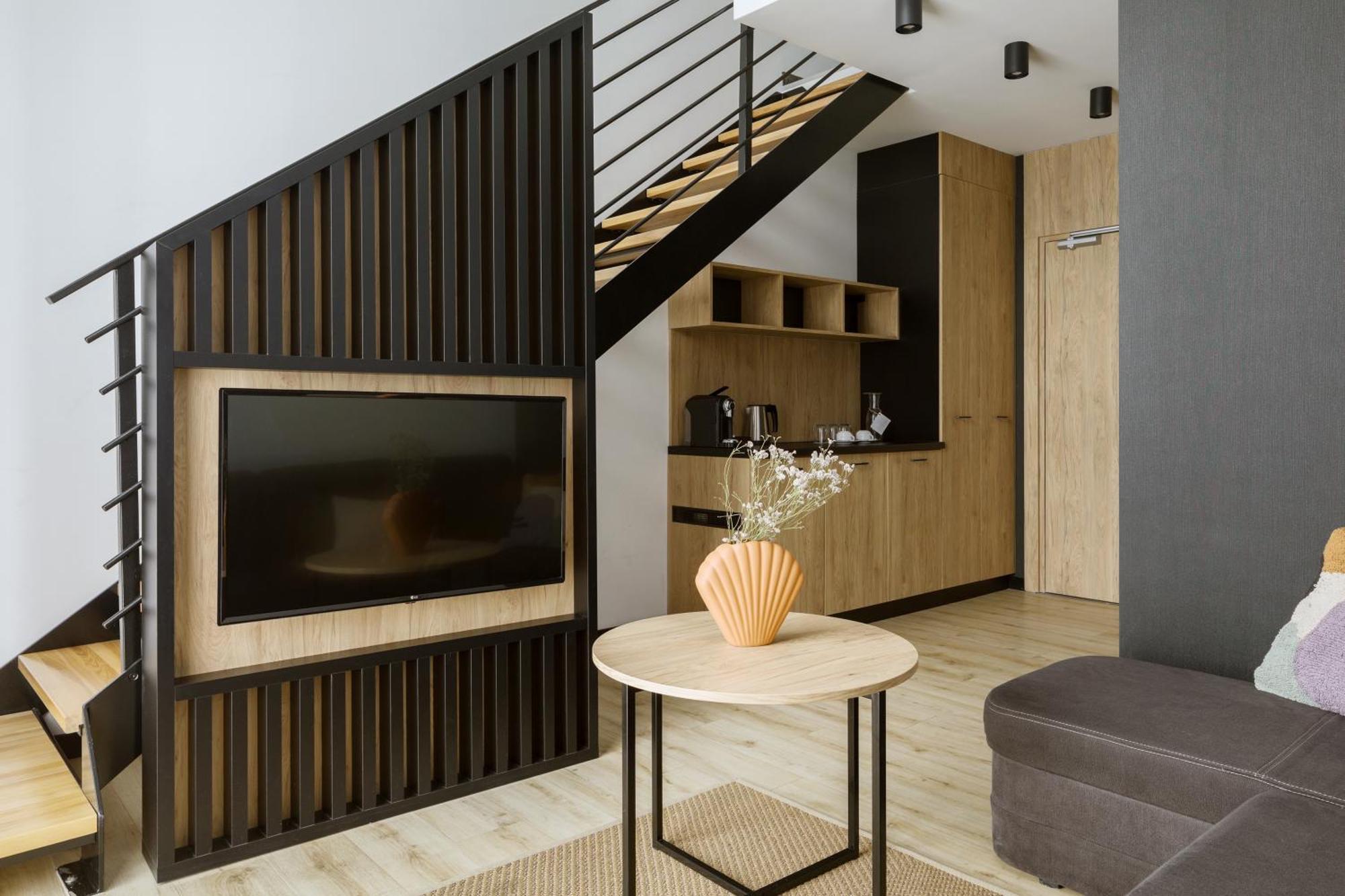 Two-Level One-Bedroom Apartment