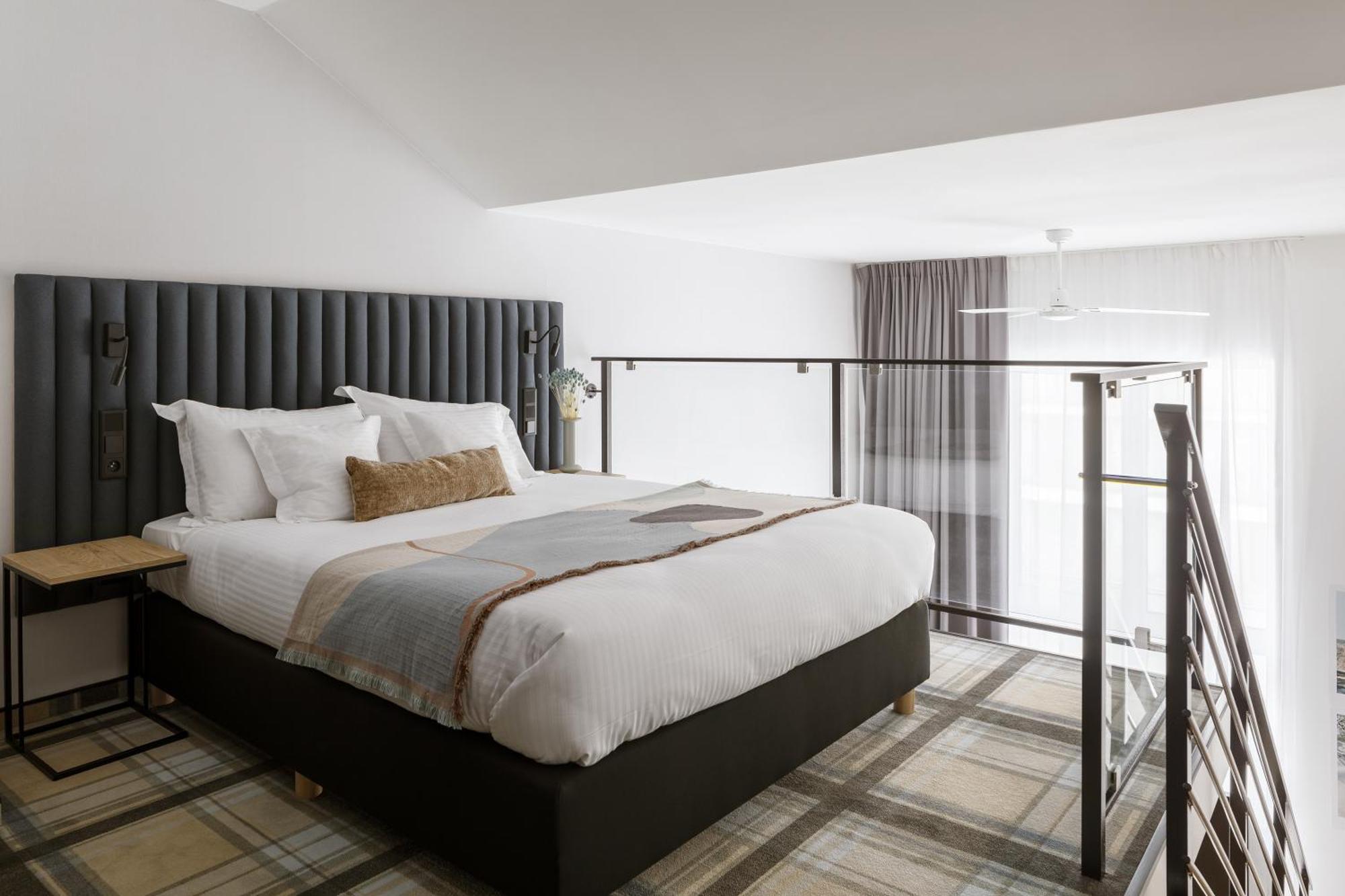 Two-Level One-Bedroom Apartment
