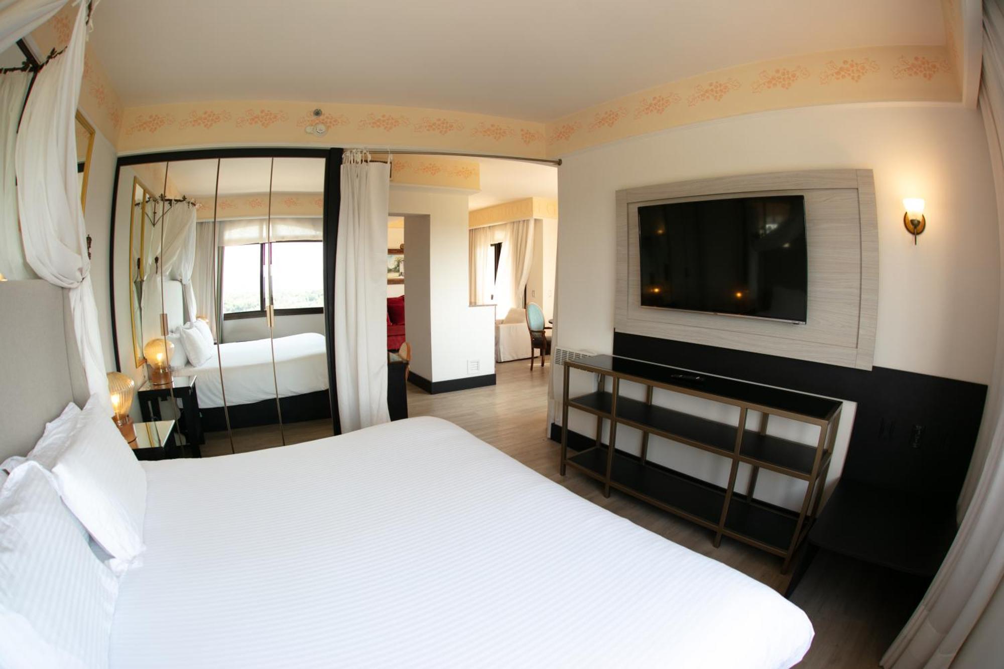 Suite Regia 1 King Fireplace Vineyard View
