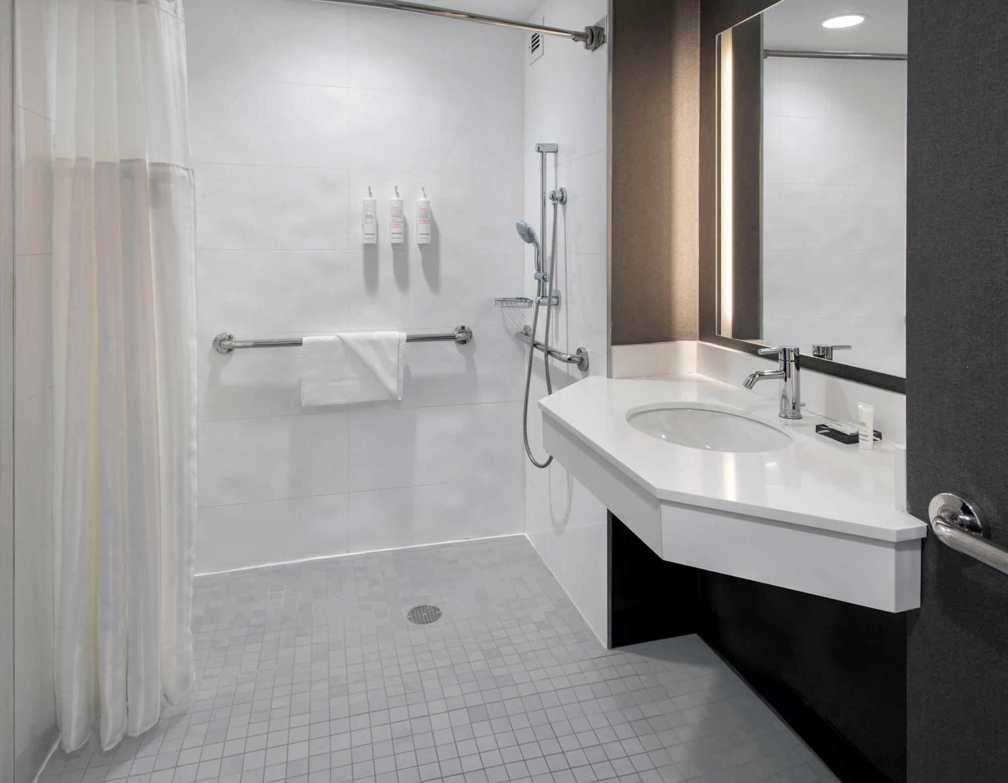 King Room Roll Shower Mobility Accessible