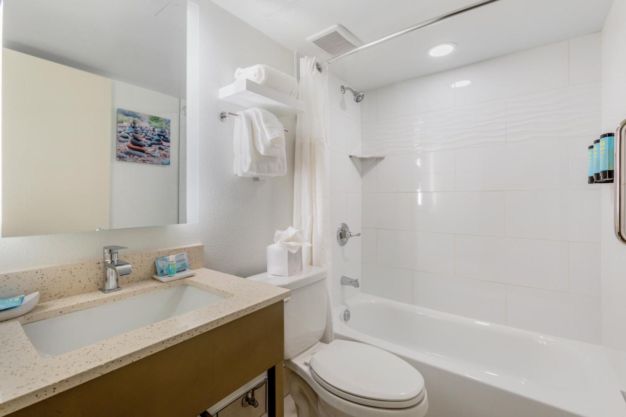 Double Room with Balcony and Two Double Beds - Upper Floor/Non-Smoking