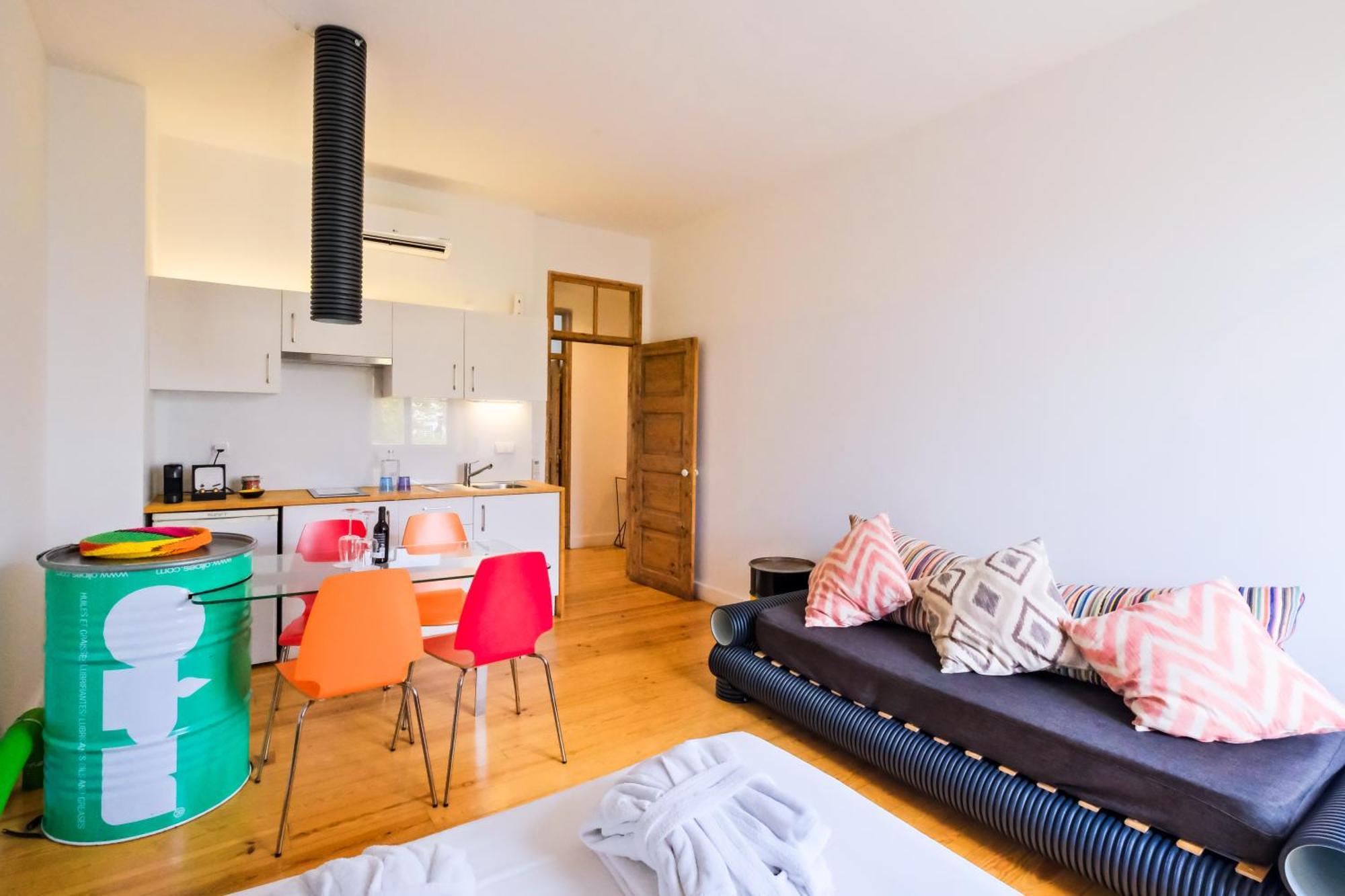 One-Bedroom Apartment Terrace City View