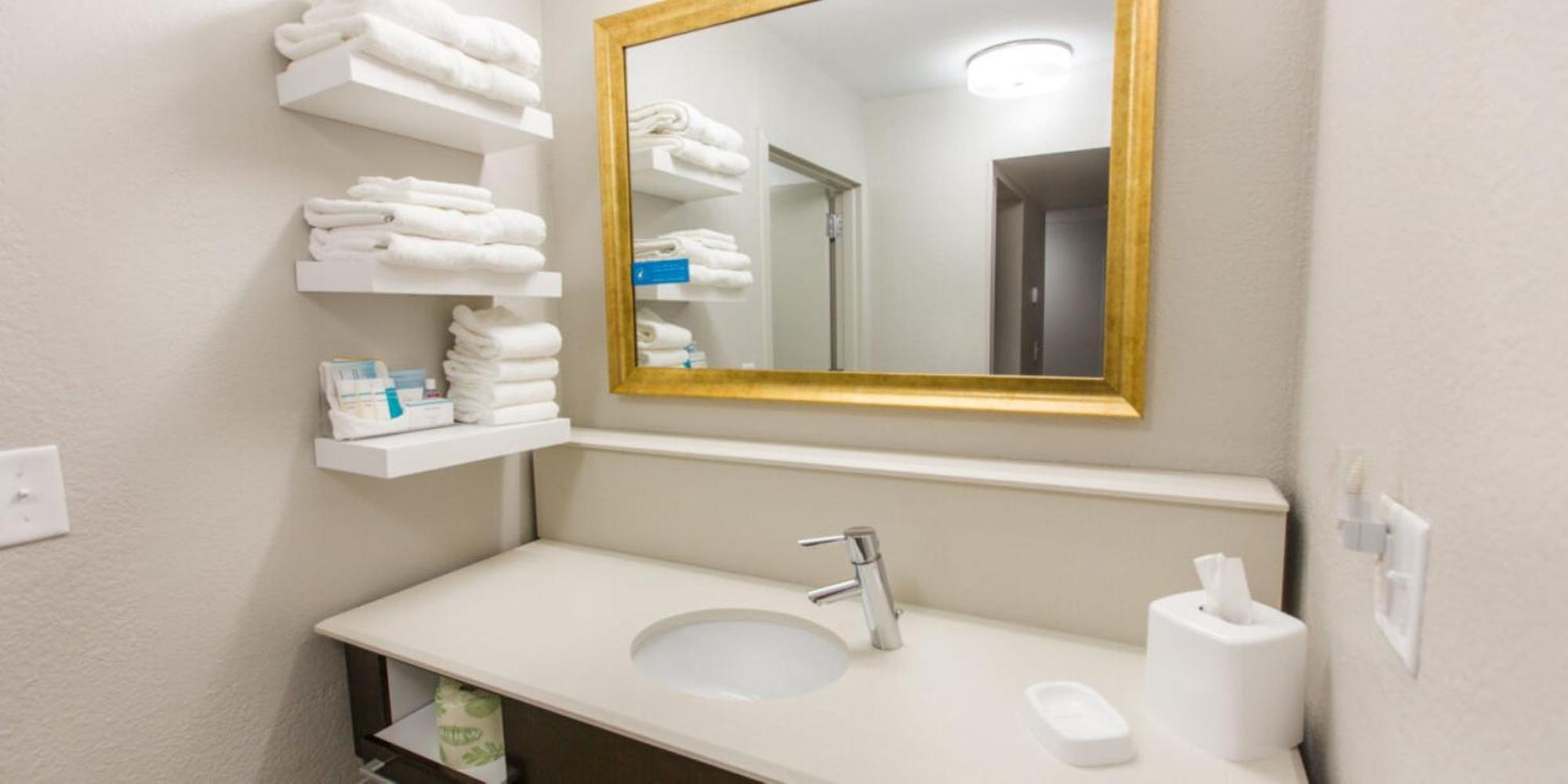 King Room Accessible Tub Mobility Hearing Access or Non-Smoking