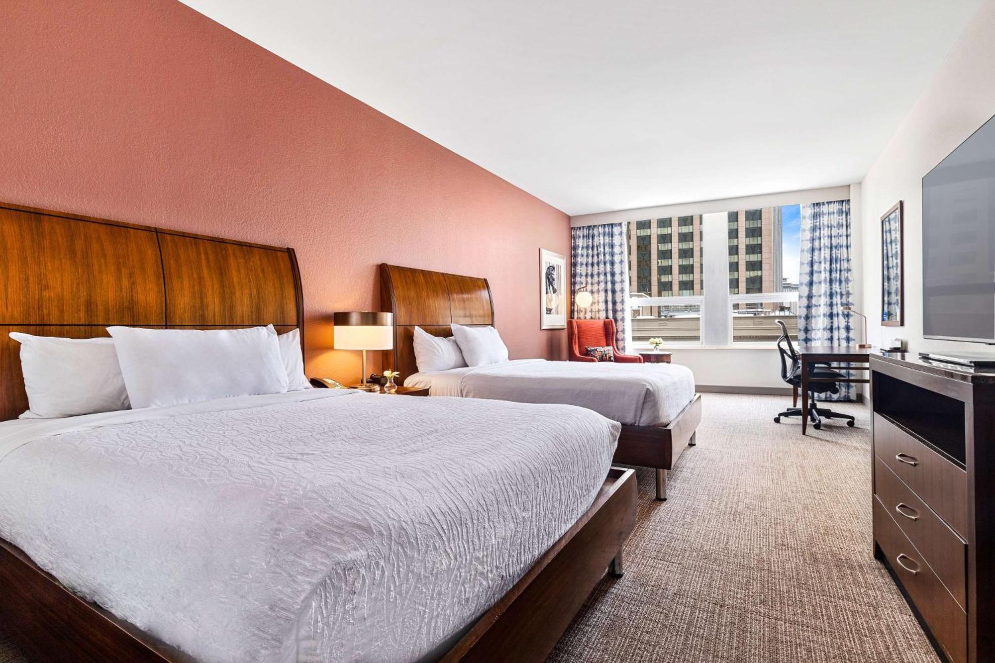 Queen Room Two Queen Beds City View