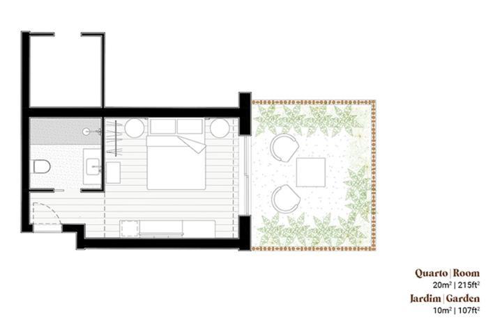 Deluxe Double or Twin Room Garden View