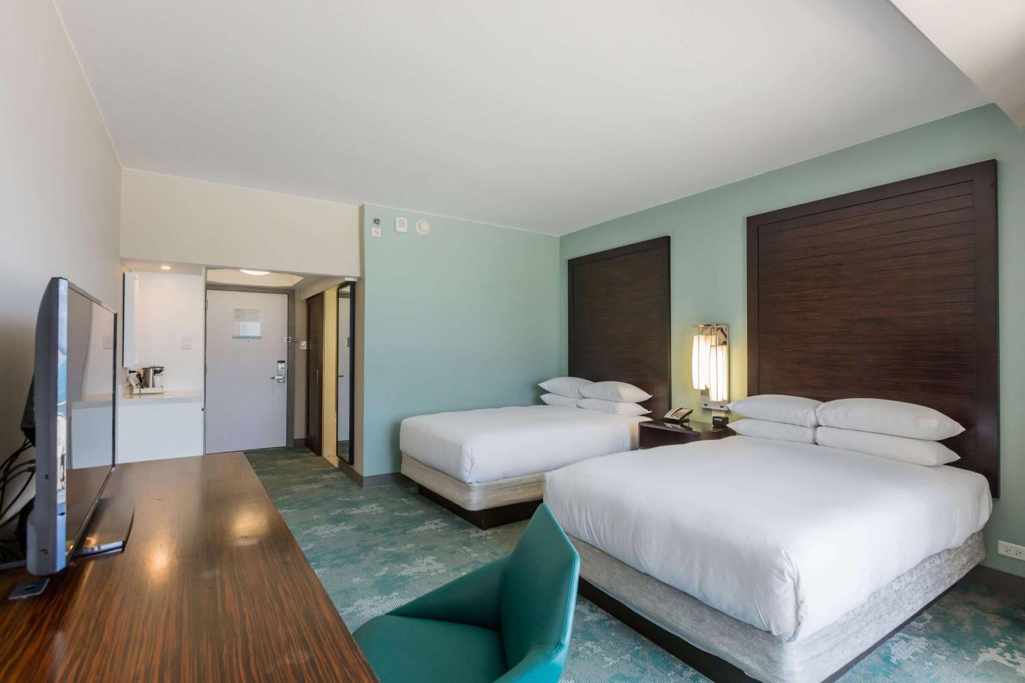 Double Room Two Double Beds Resort or Garden View Caribe