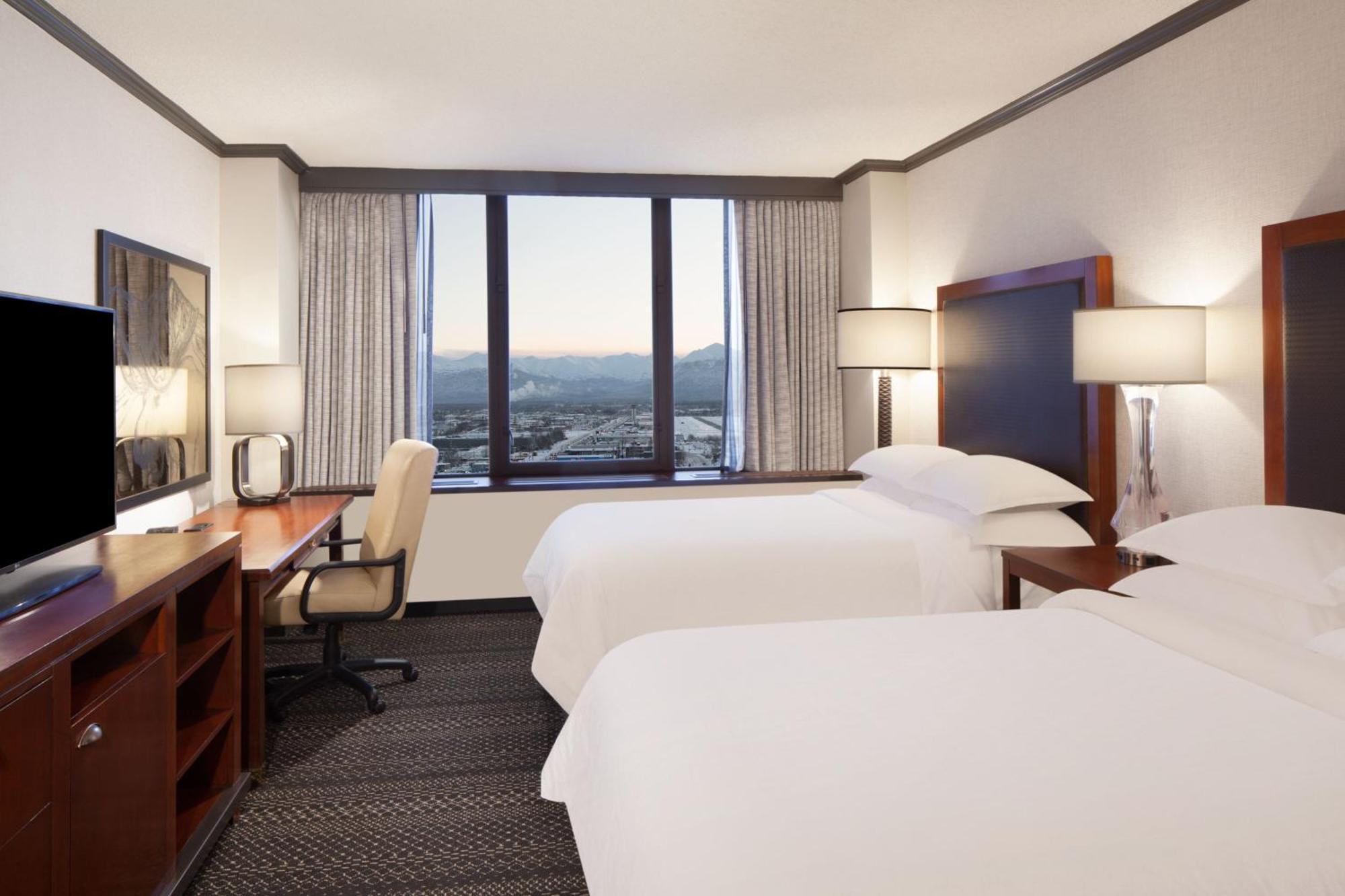 Deluxe Guest room 2 Double Mountain or Bay view High floor