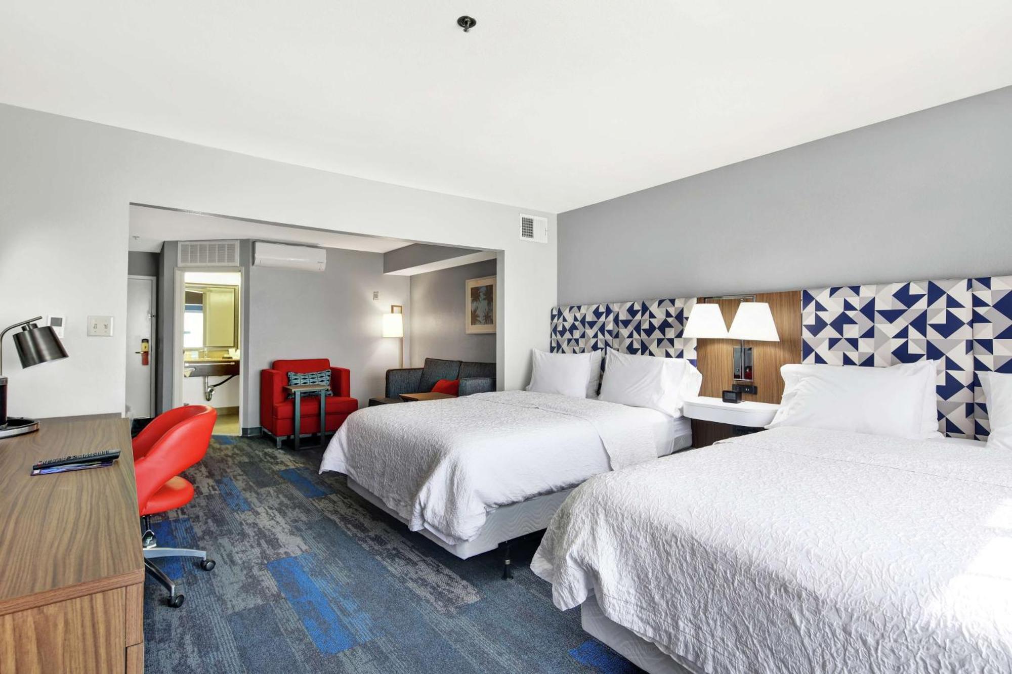 Queen Studio Suite with Two Queen Beds