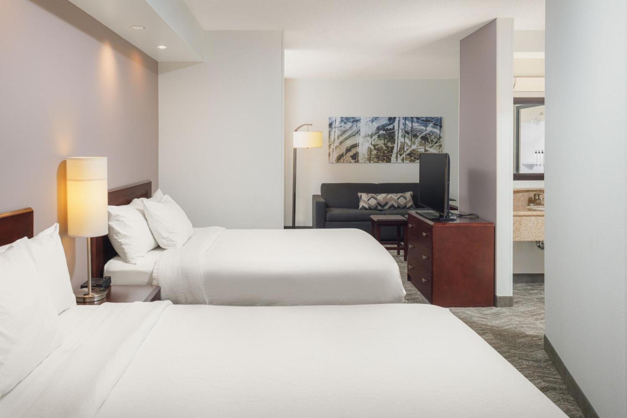 Double Suite with Two Double Beds and Sofa Bed